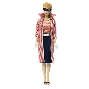 Barbie doll, “No. 3, Ponytail”, Mattel, 1960.