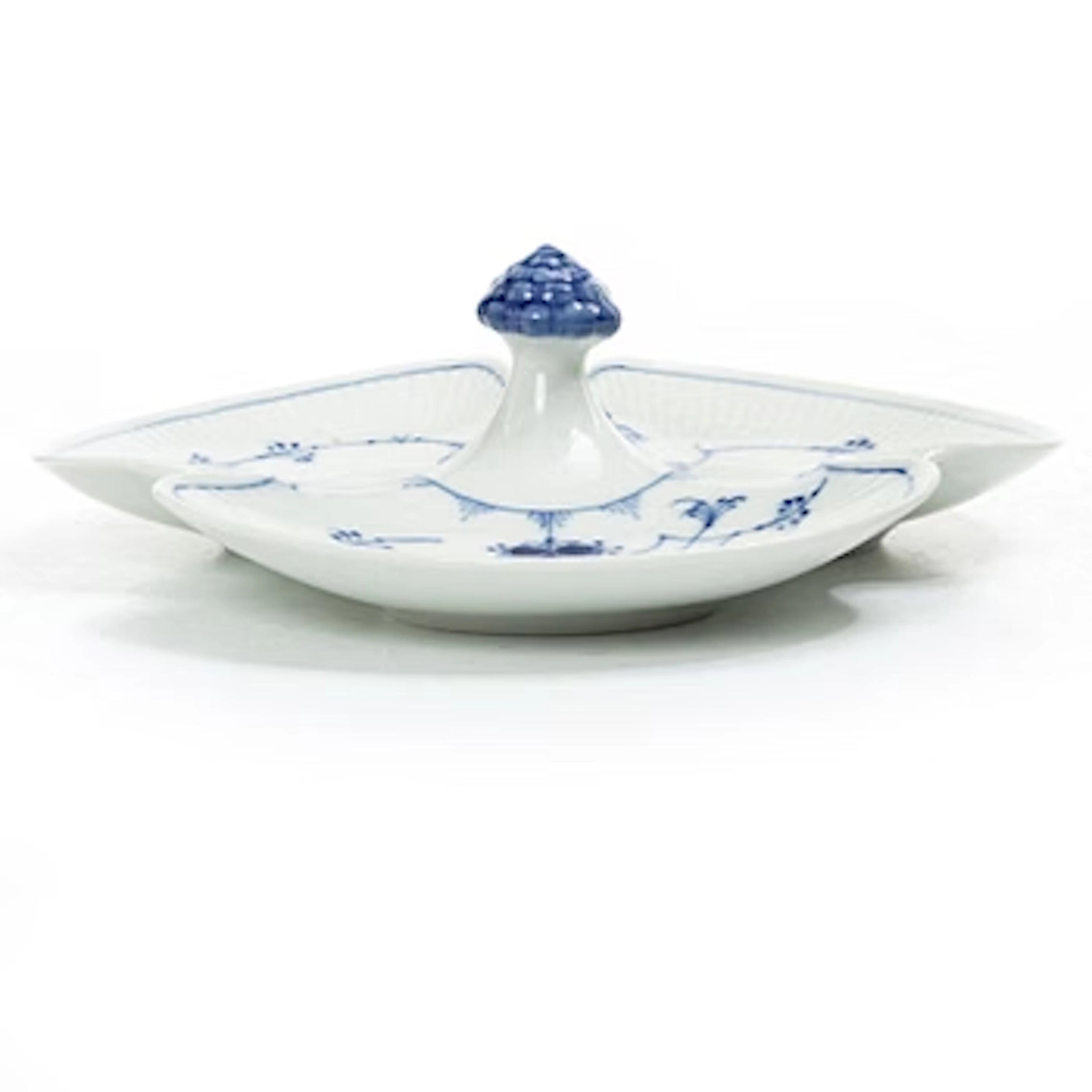 Royal Copenhagen, A 'Blue Fluted Plain' (Musselmalet riflet) porcelain