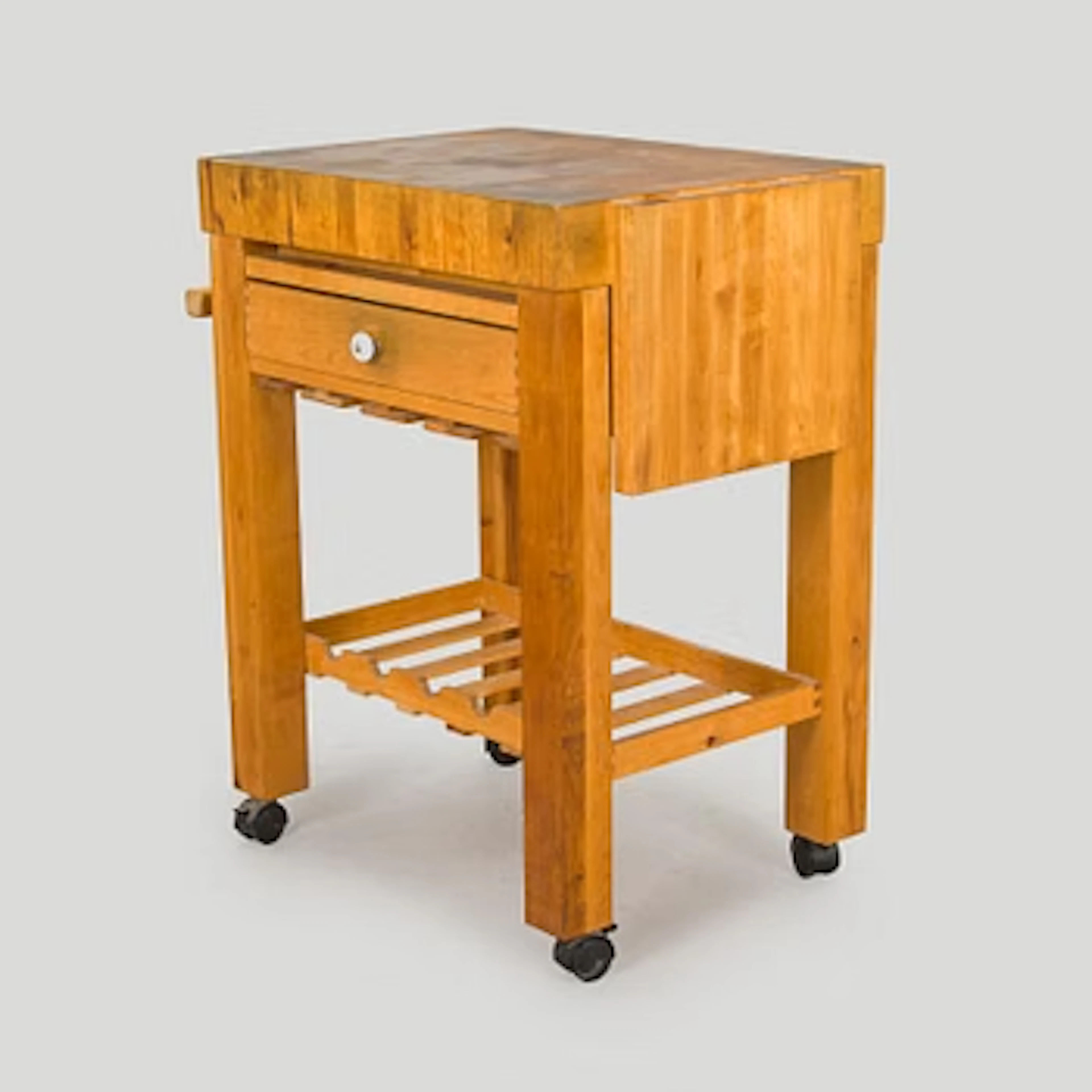 Kitchen island, late 20th century.