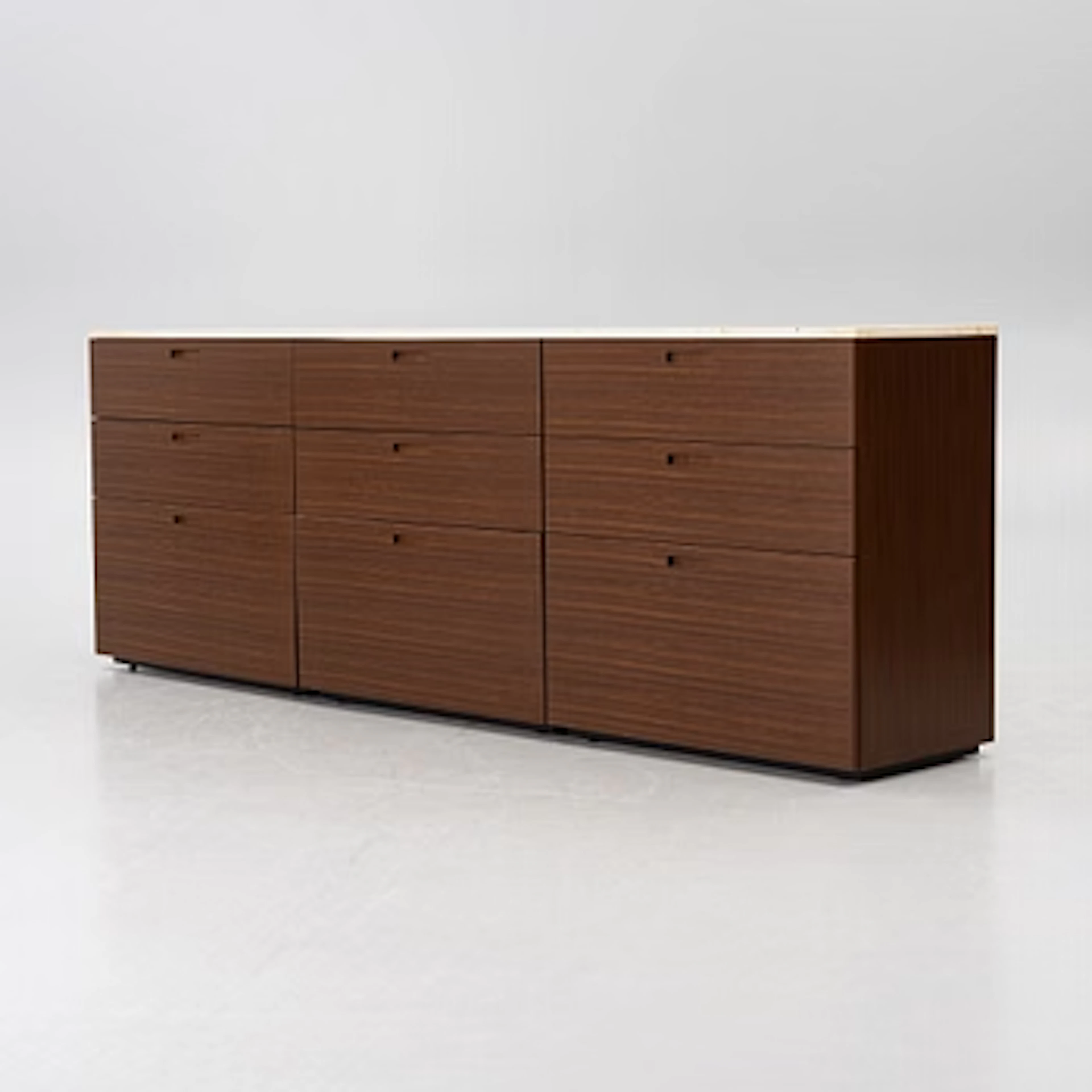 A sideboard, probably by Porro, Italy.