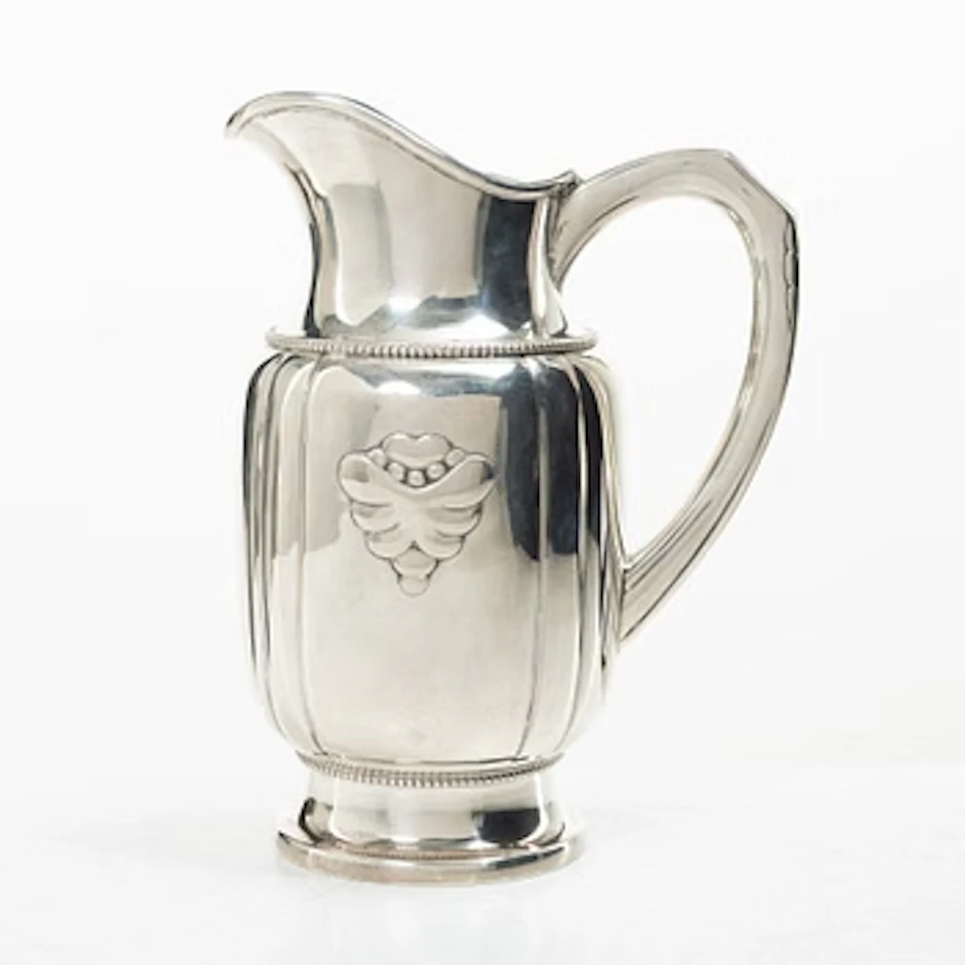 A Danish silver Art Nouveau jug, 1913.