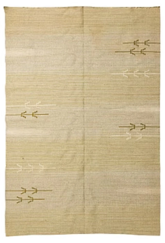 Greta Skogster-Lehtinen, a finnish flat weave carpet for Aaltosen