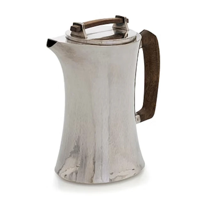 Einar Telander, A sterling silver coffee pot, Silversmedja Einar Telander