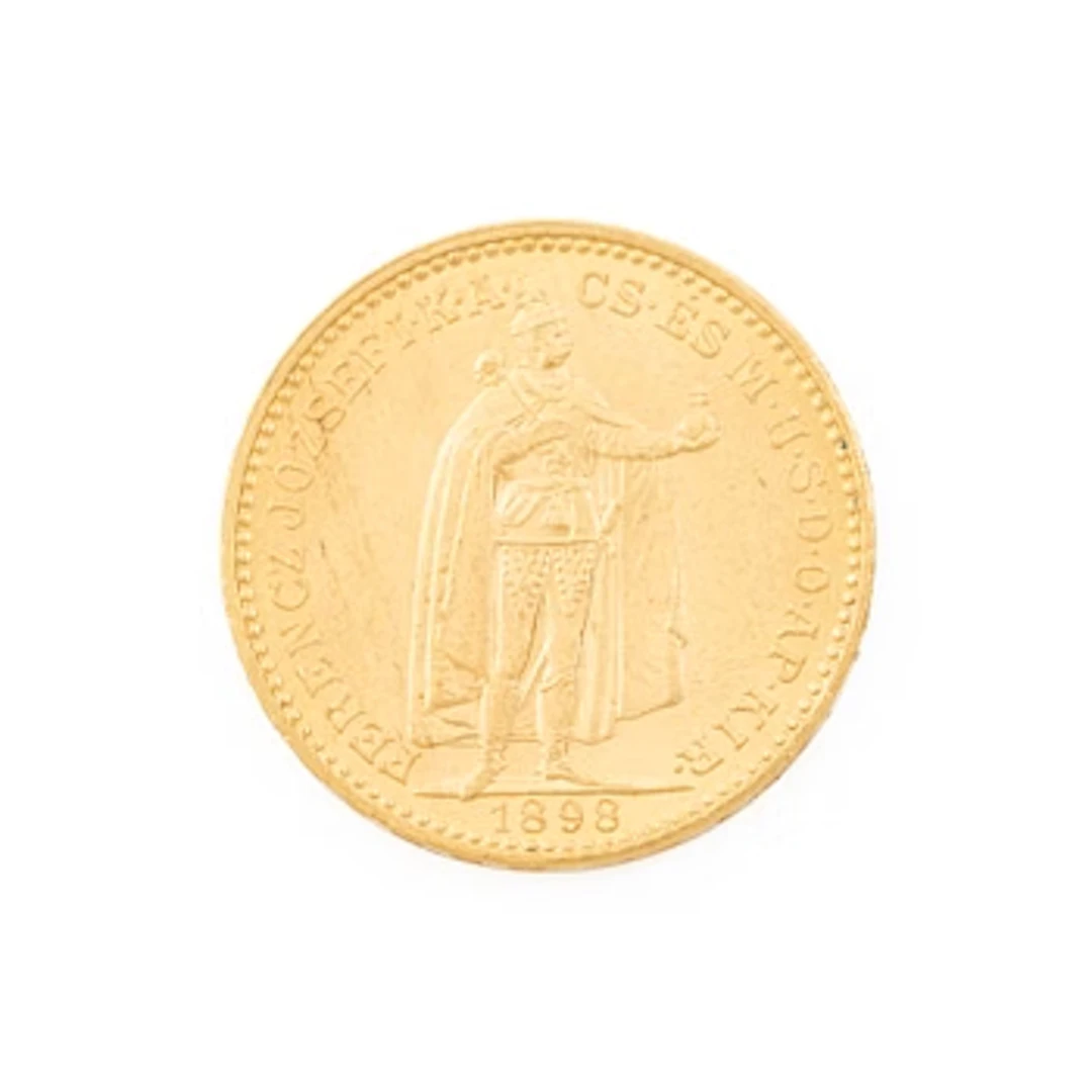 Gold coin, Hungary, 20 Korona, 1898.
