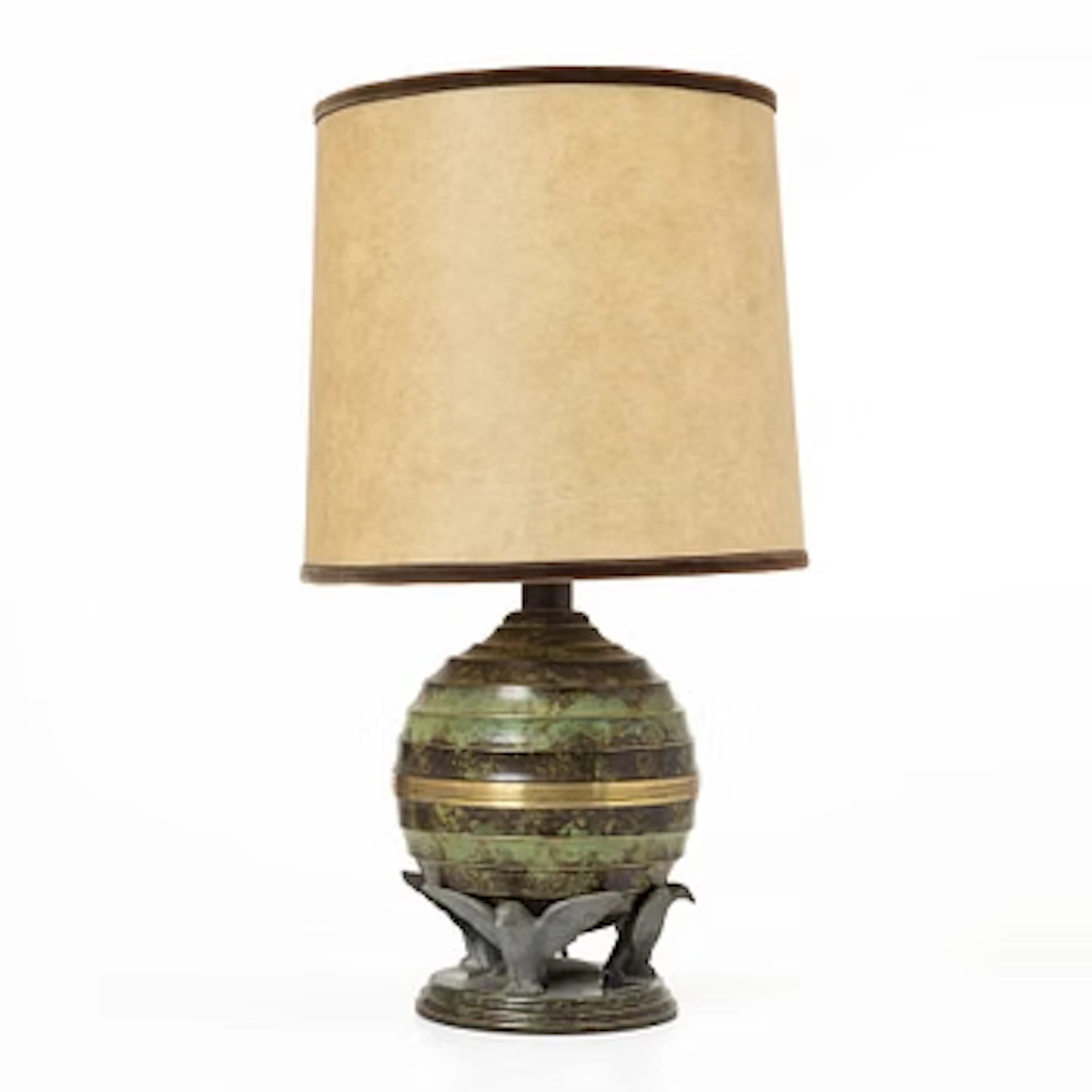 An Art Deco table lamp, 1920s/30s.