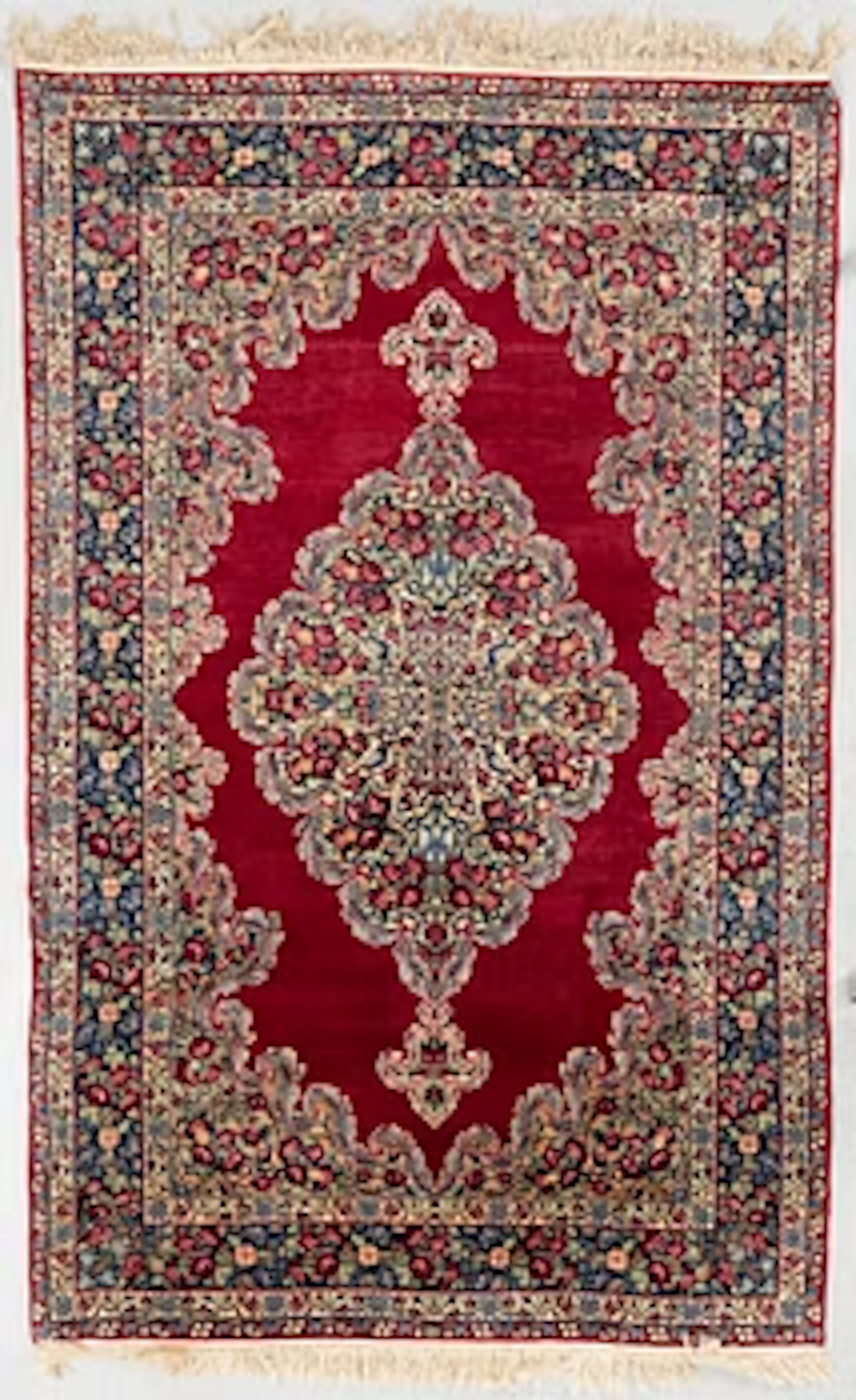 Rug, Kirman, approximately 137 x 218 cm.