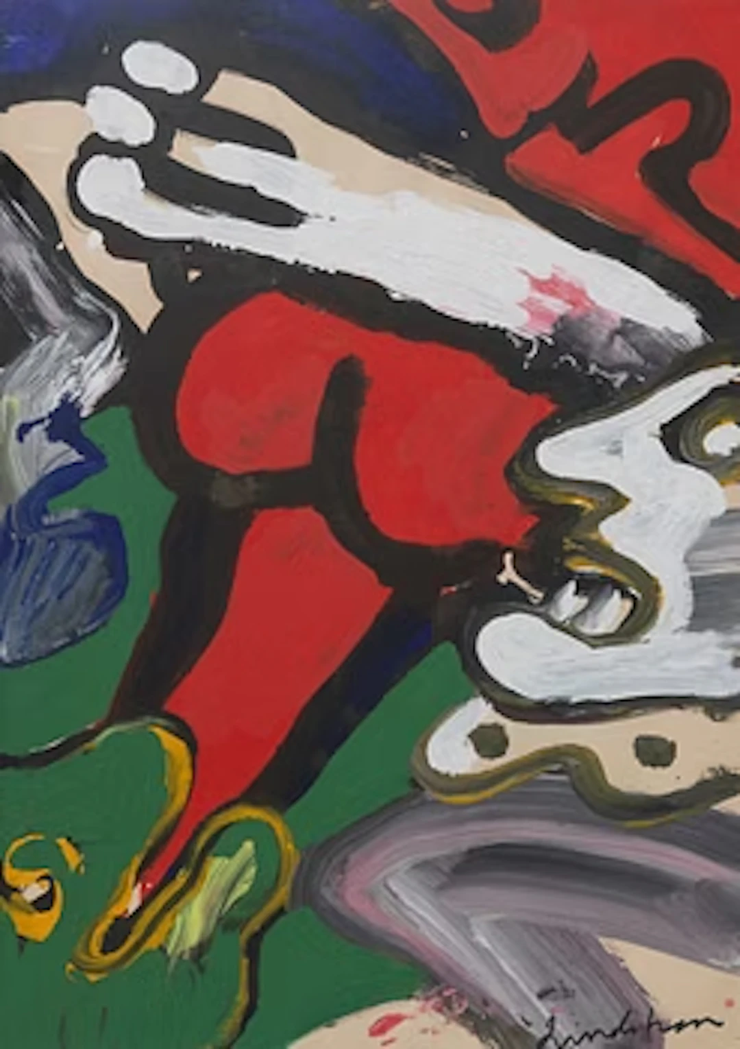 Bengt Lindström, Figurative composition.