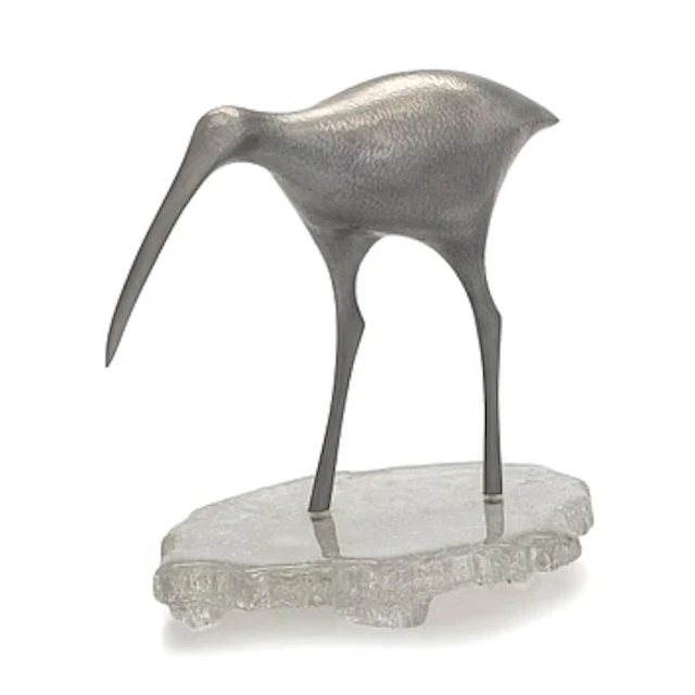 Tapio Wirkkala, a 'Sandpiper' bird sculpture, stamped Kultakeskus