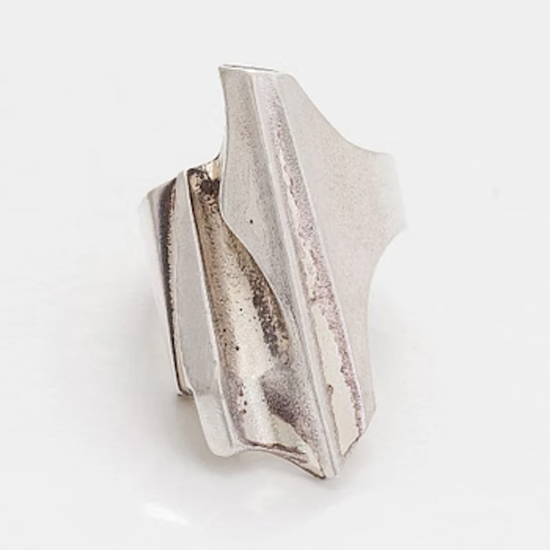 Björn Weckström, ring, “Shuttle”, silver, Lapponia, 1986.