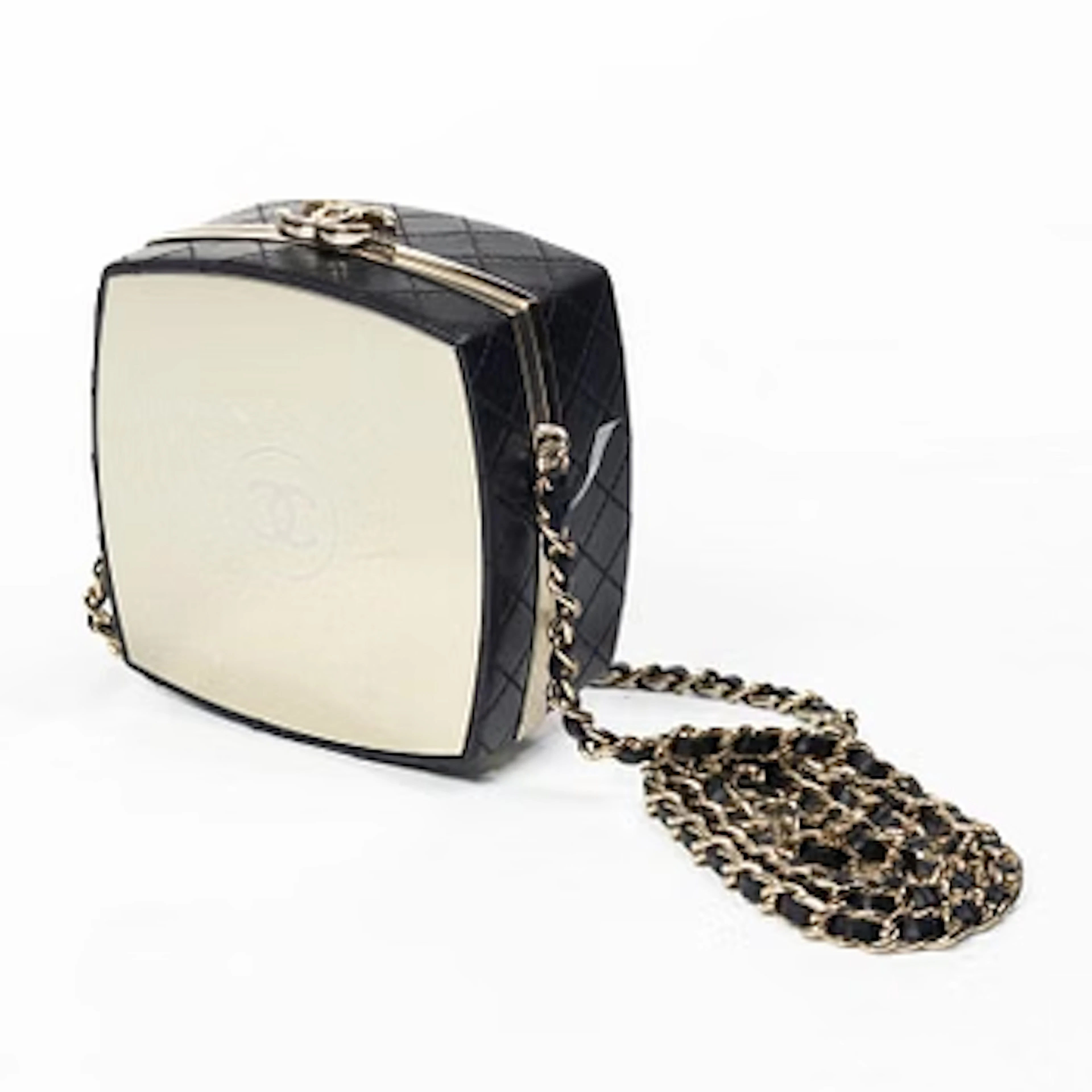 Chanel, Bag, “Makeup Box / Mirror Clutch”, 2022.