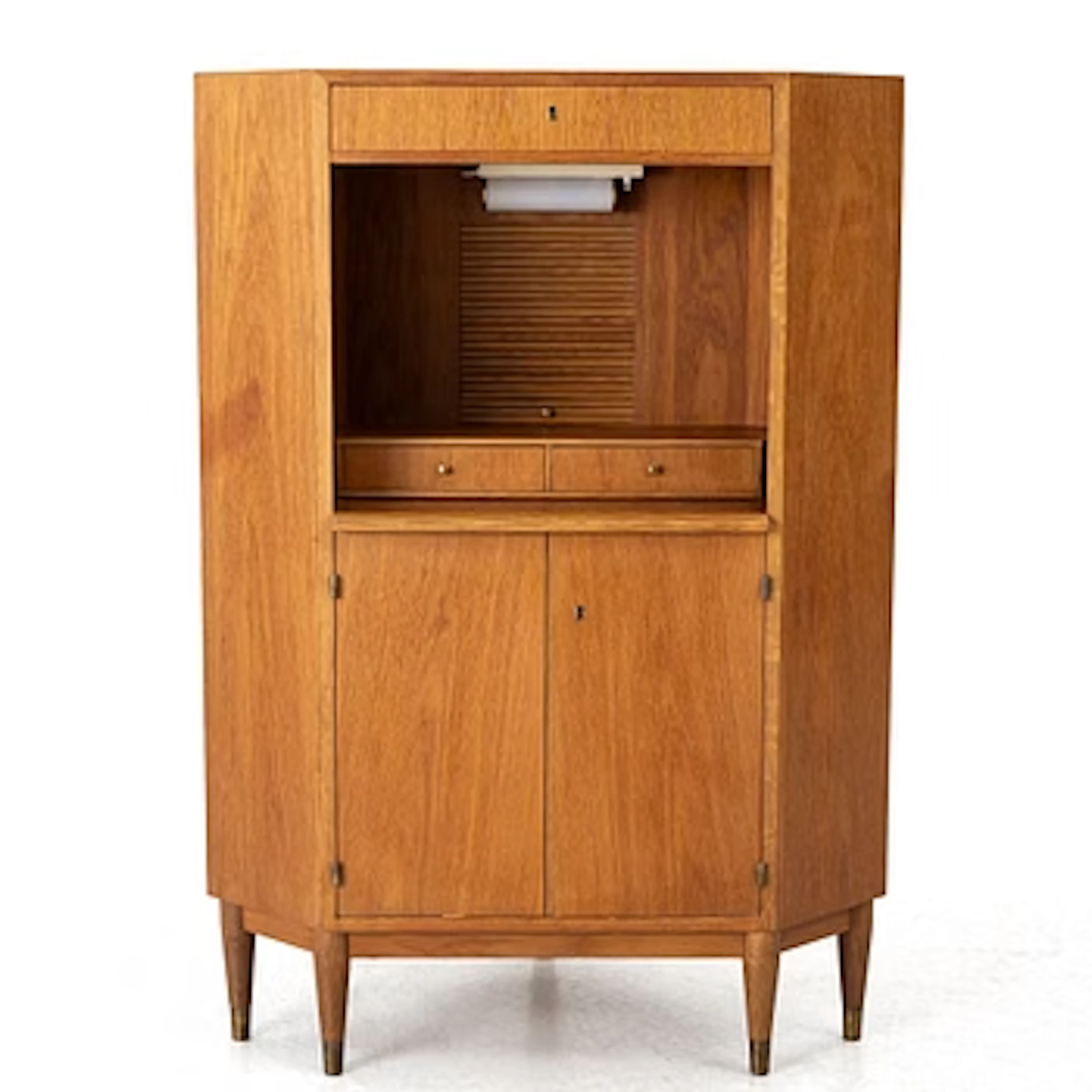 A corner/drinks cabinet, mid-20th Century.