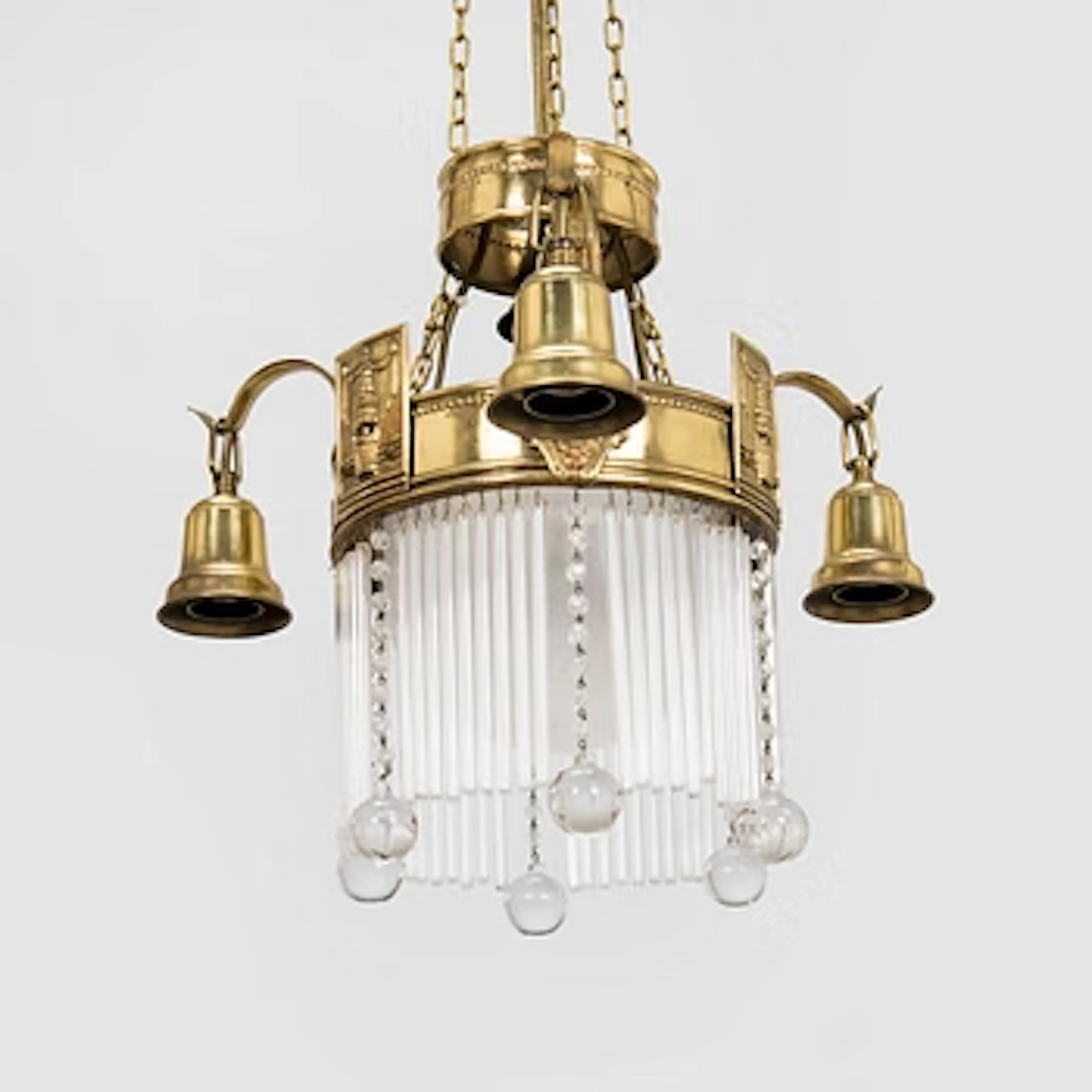 Chandelier, early 20th century.
