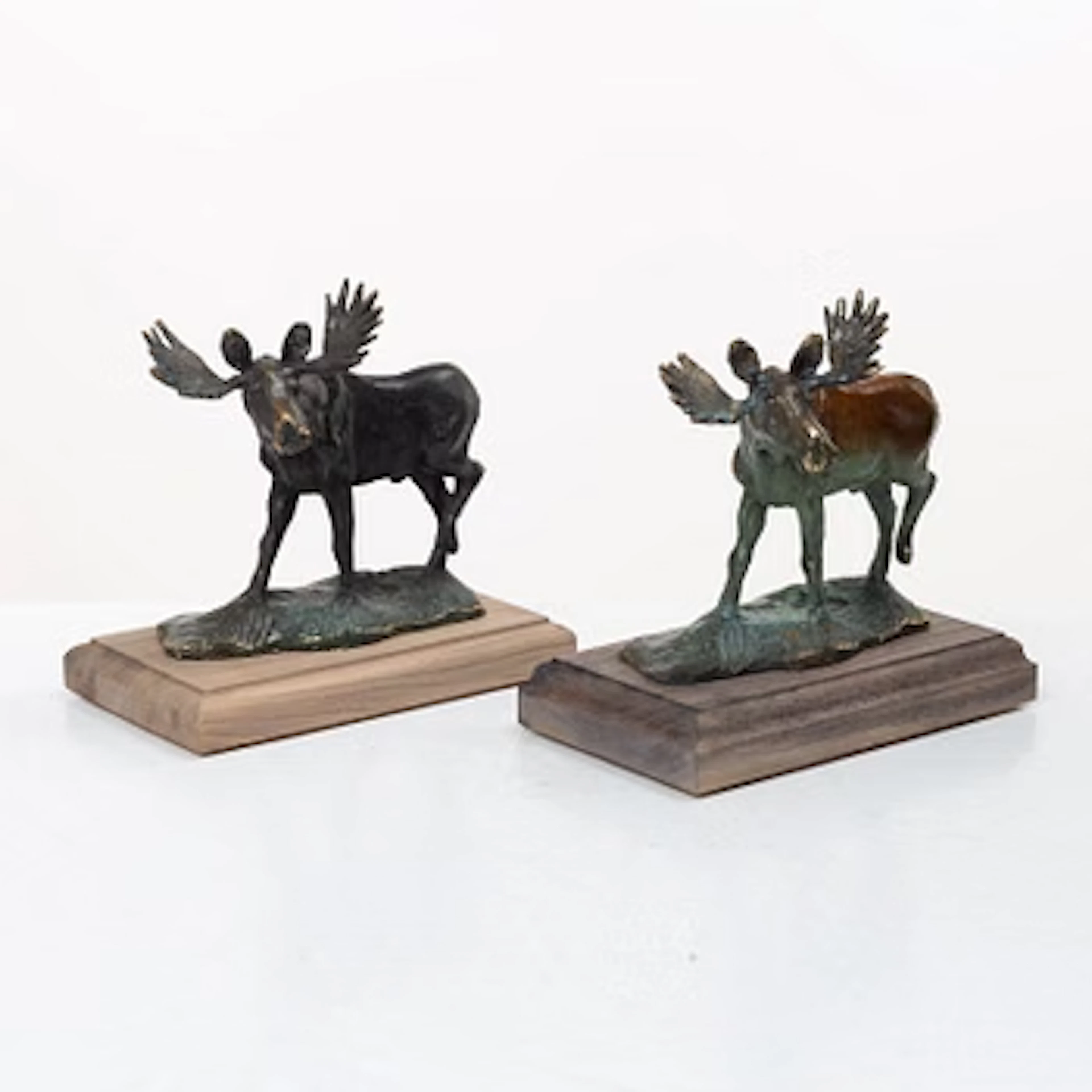 Torbjörn Forsberg, Moose bulls, 2 pcs.