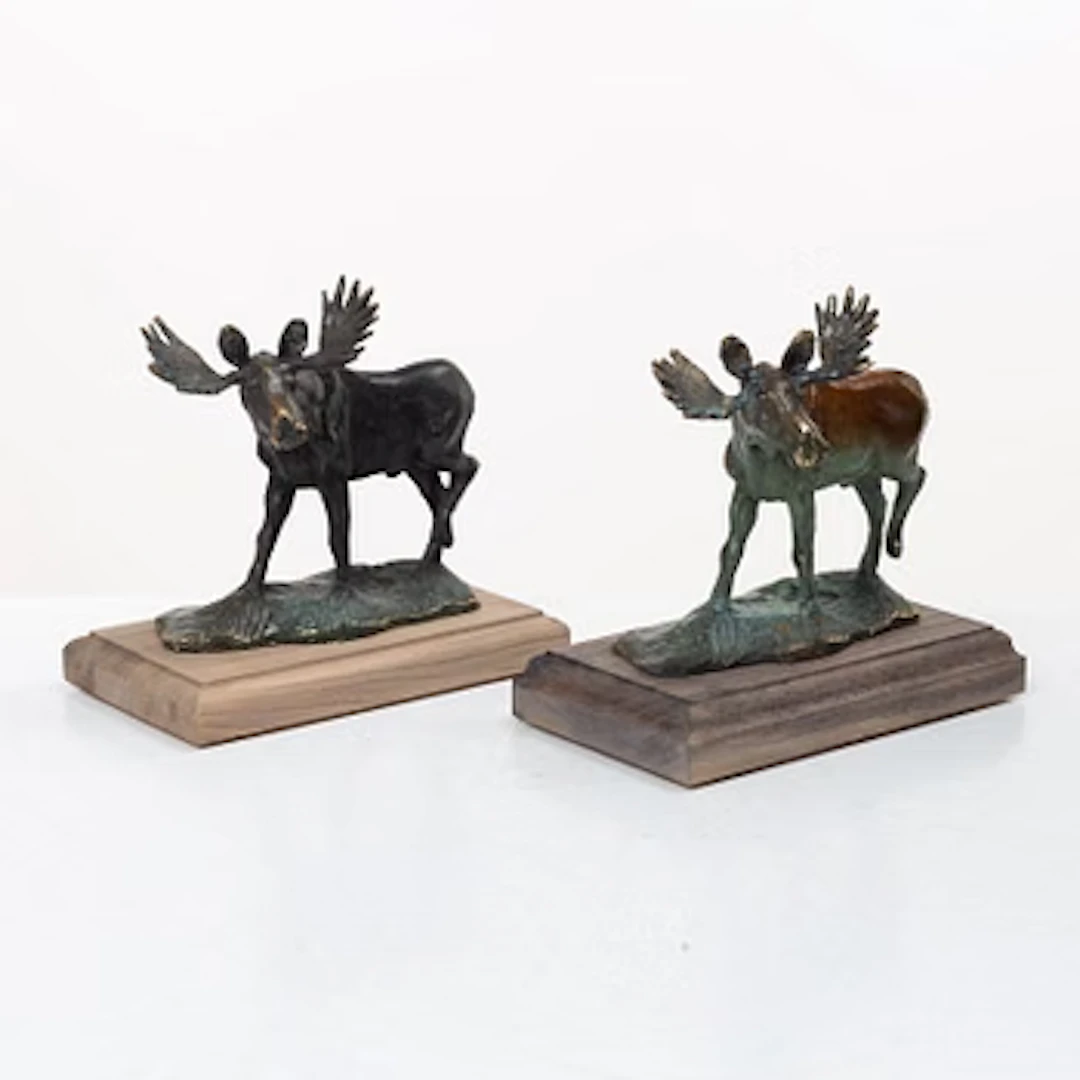 Torbjörn Forsberg, Moose bulls, 2 pcs.