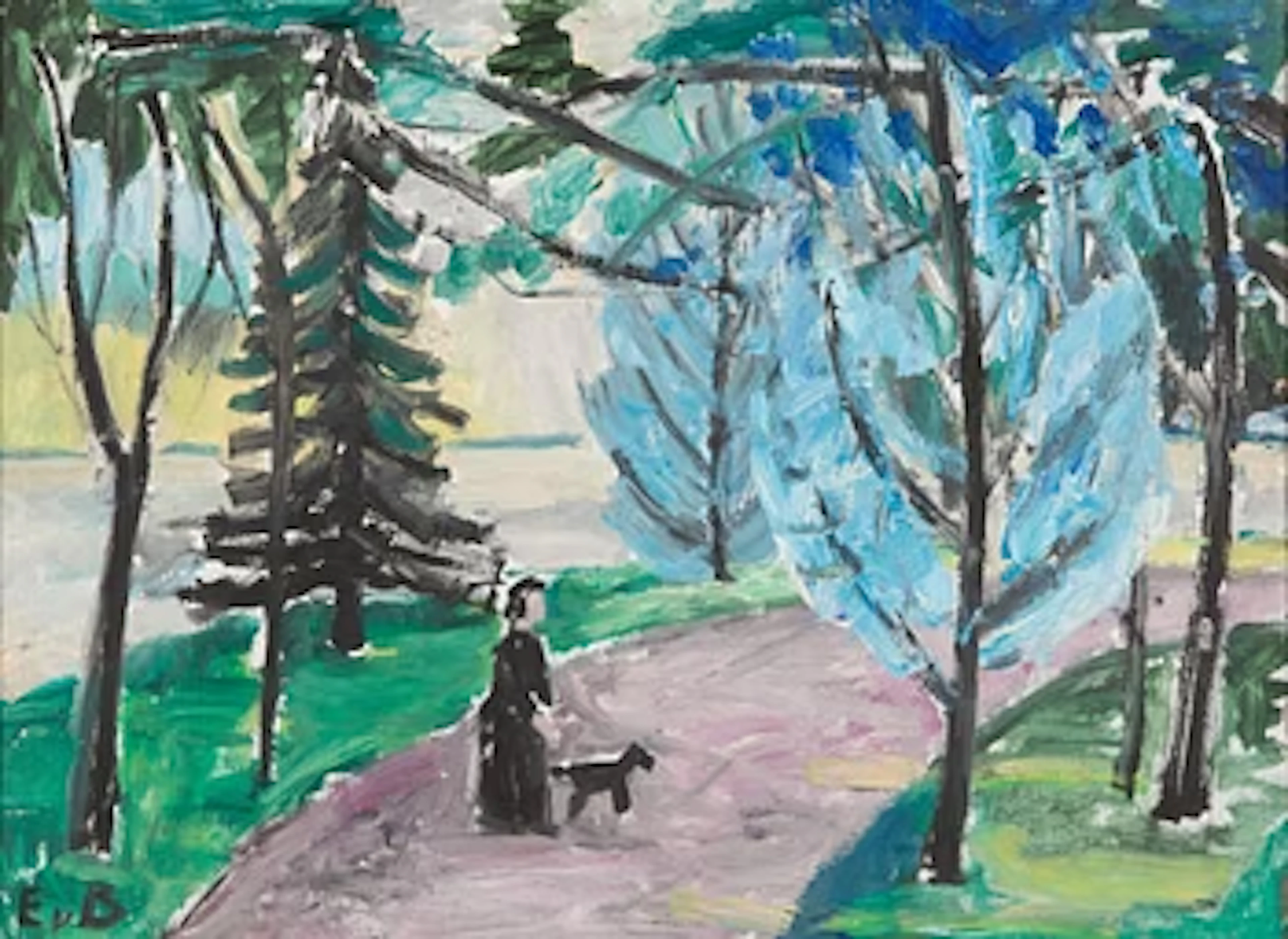 Eero von Boehm, Road in Hietaniemi.