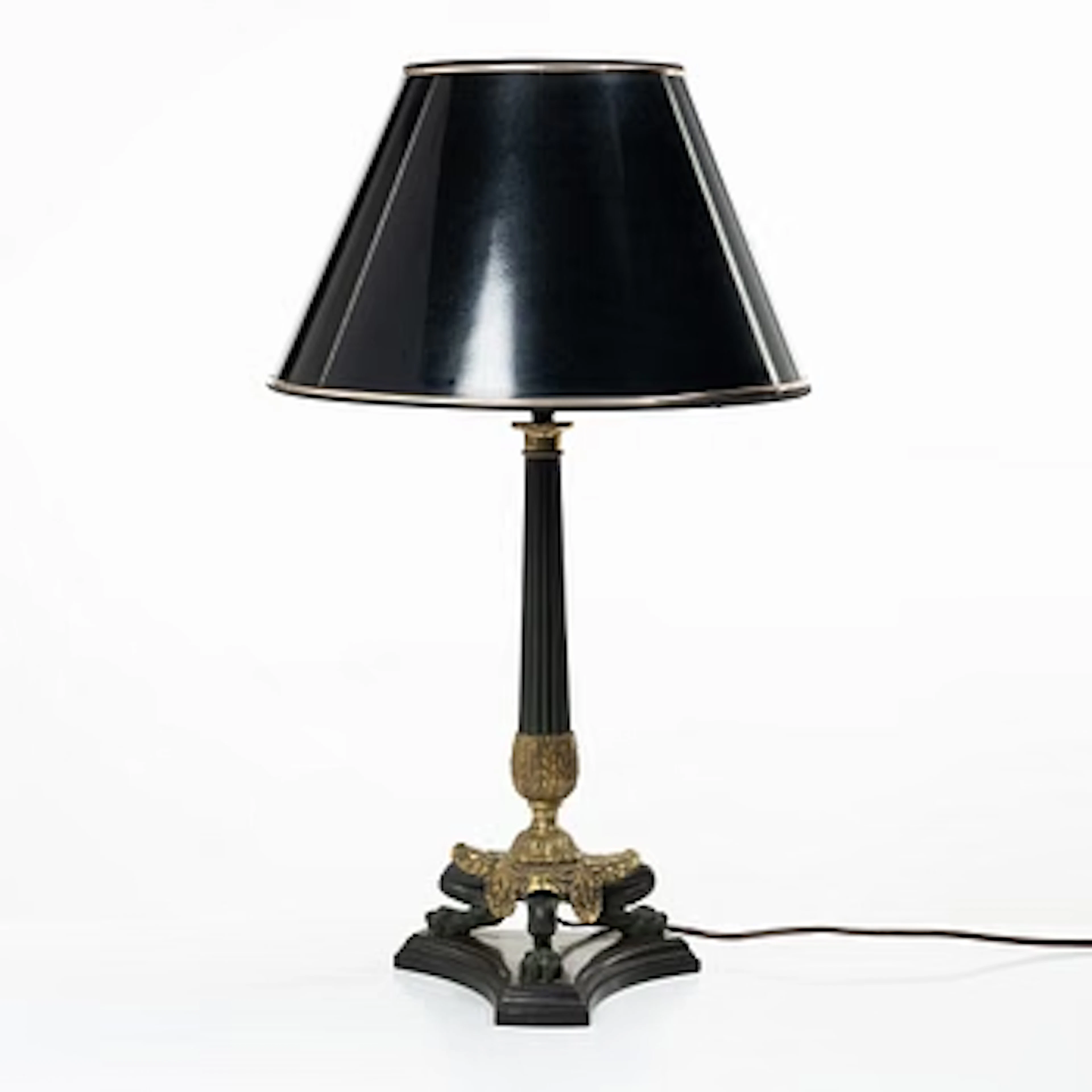 Table lamp, Empire style, 20th century.