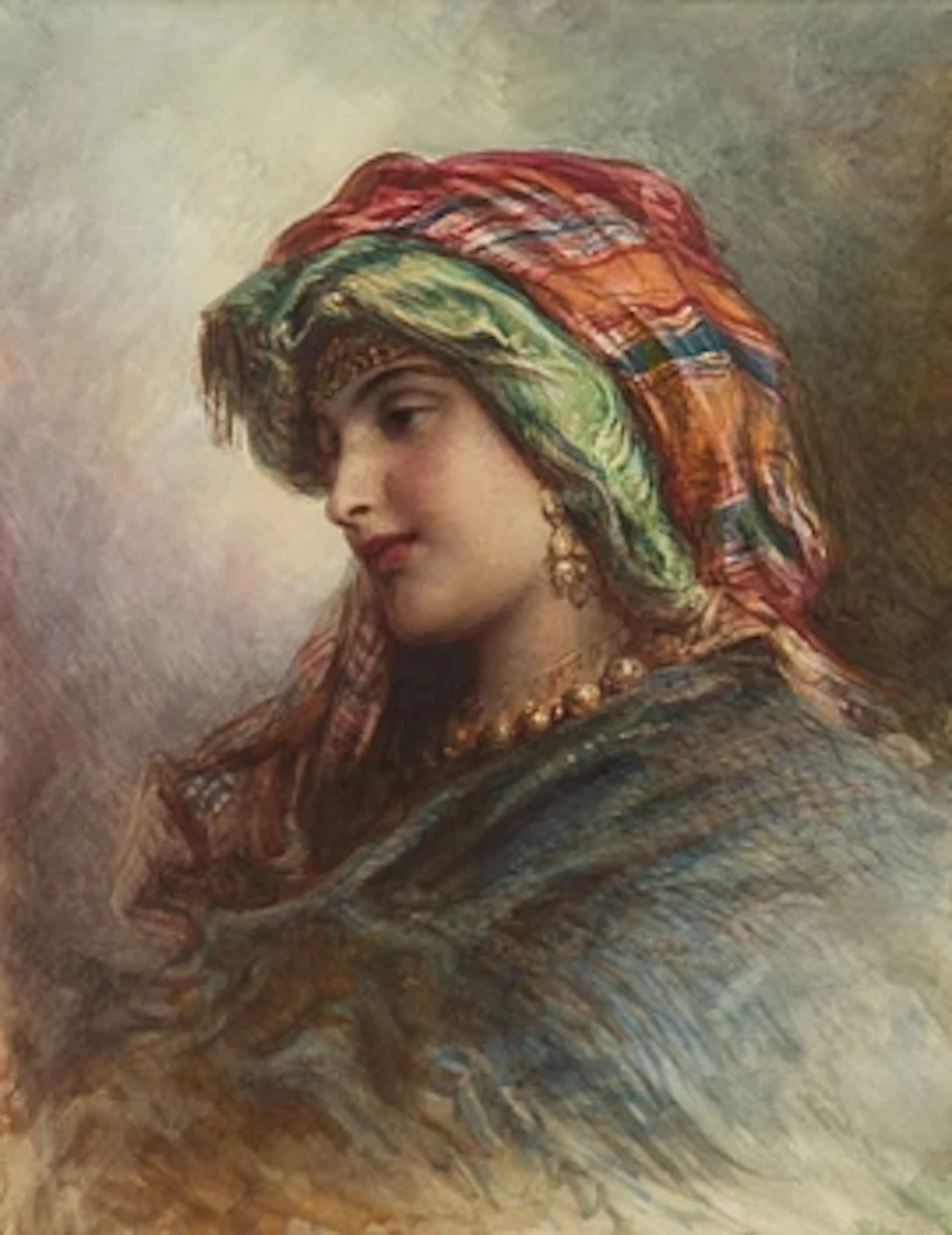 Egron Lundgren, Portrait of a Woman.