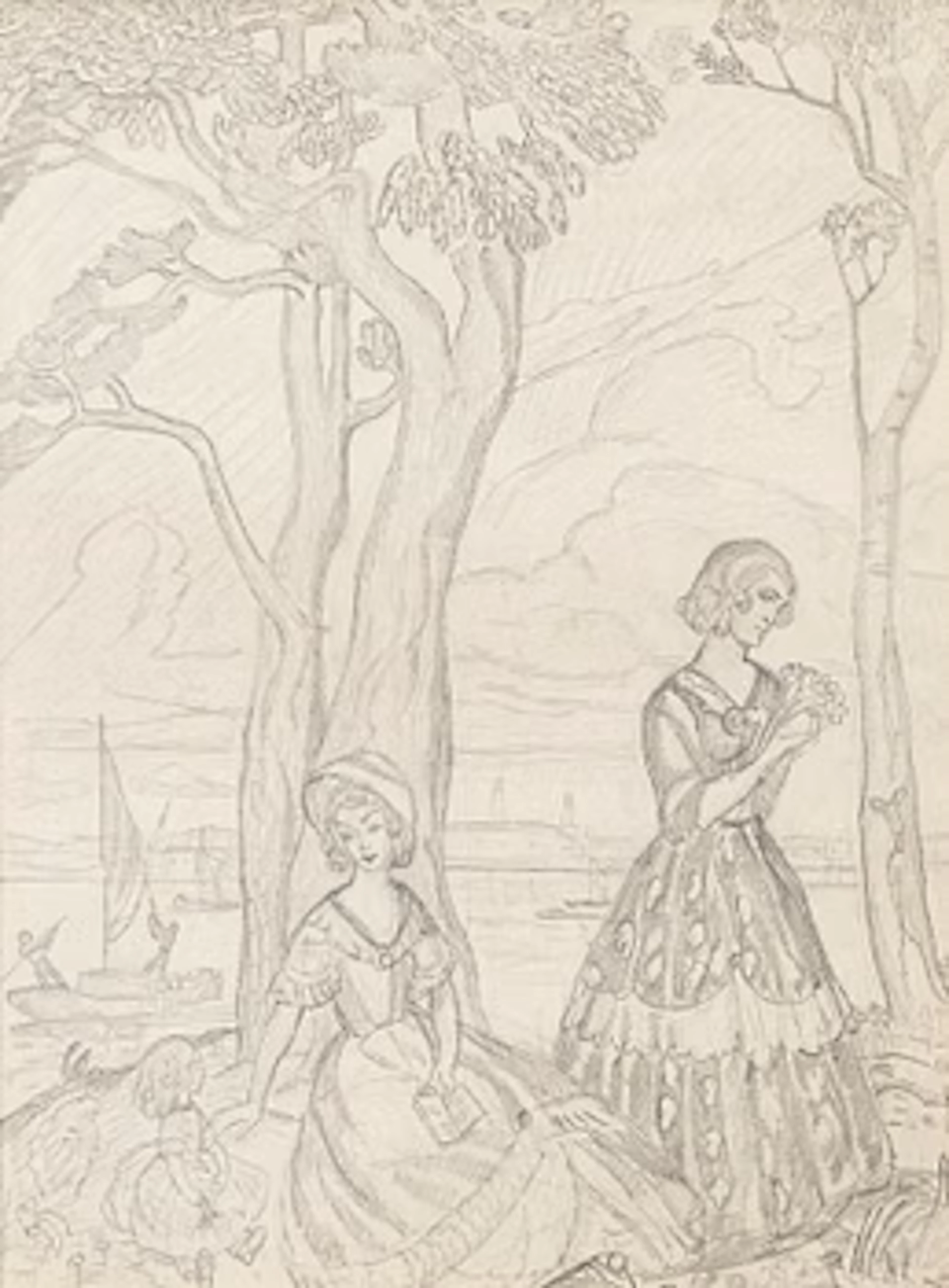 Axel Törneman, By the Water.