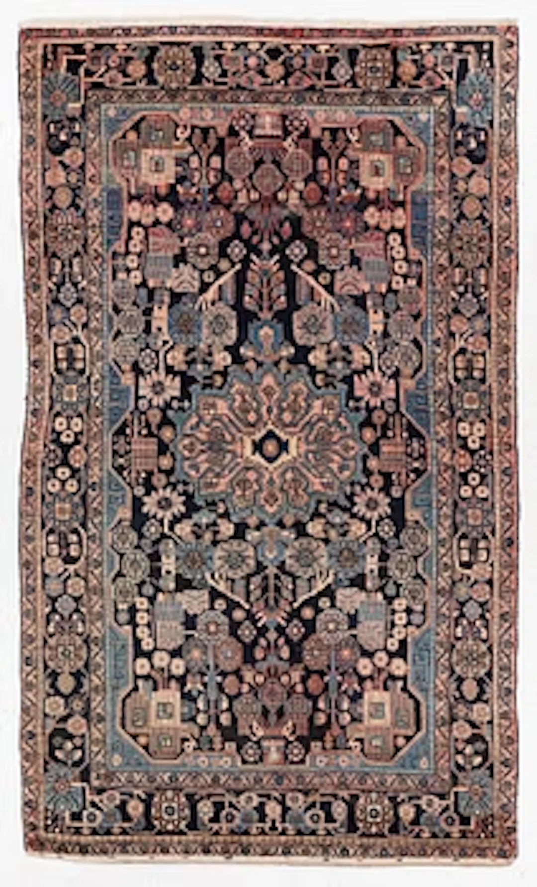 A Nahavad carpet, c. 275 x 160 cm.