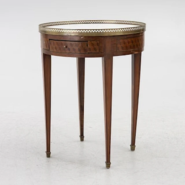 Salon table, Louis XVI style, circa 1900.