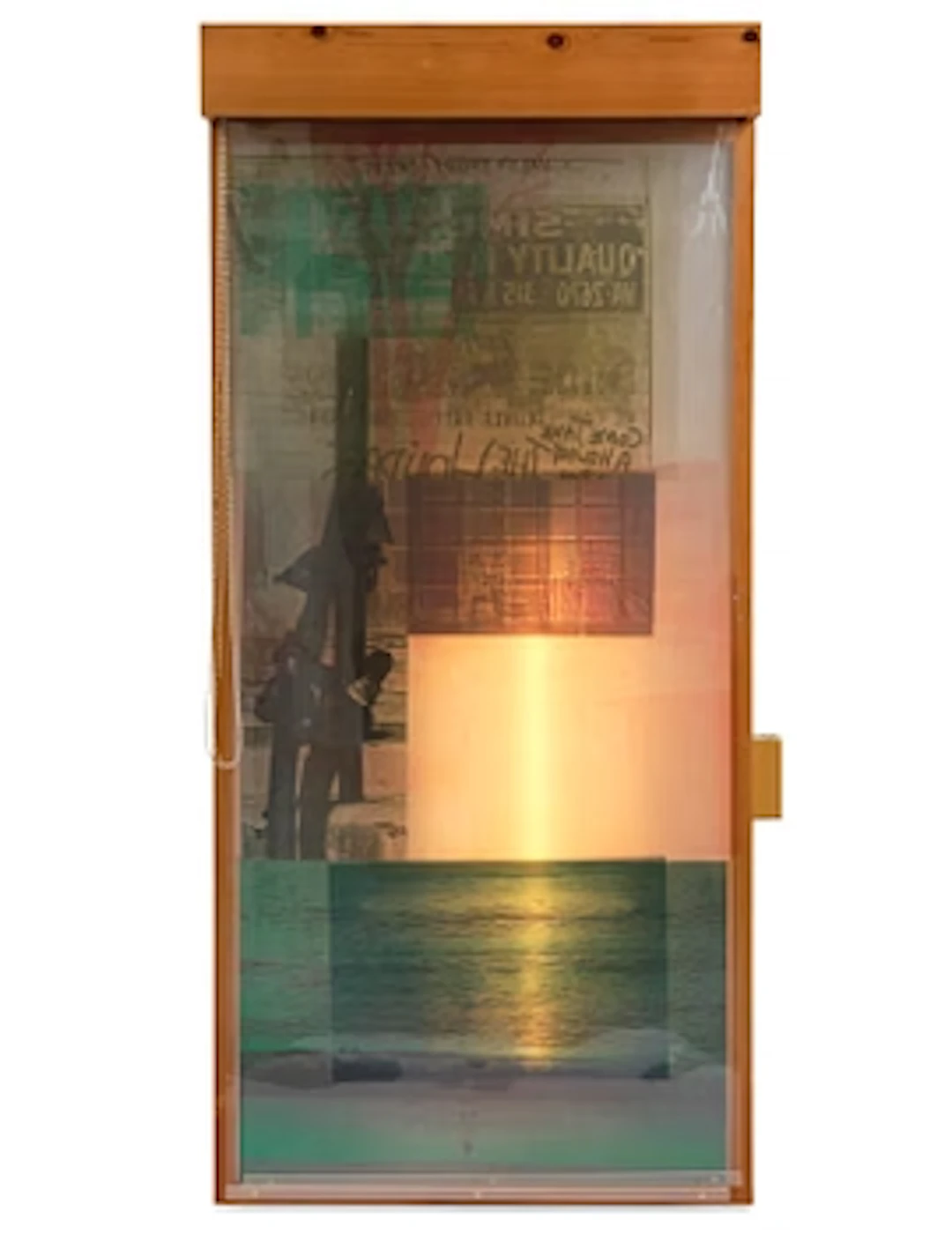 Robert Rauschenberg, Sling-Shots Lit #1.