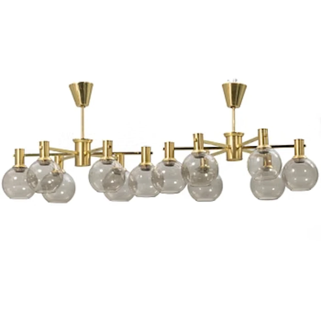 Erik Hyvin, ceiling lamp, EWÅ Belysning, Värnamo, second half of the