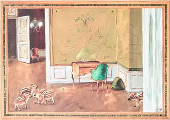 Ernst Billgren, “Besök hemma” from the IKEA Art Event series.