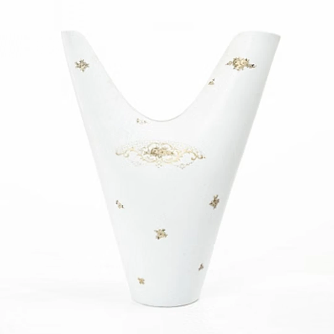Stig Lindberg, a vase, 'Veckla', Gustavsberg.