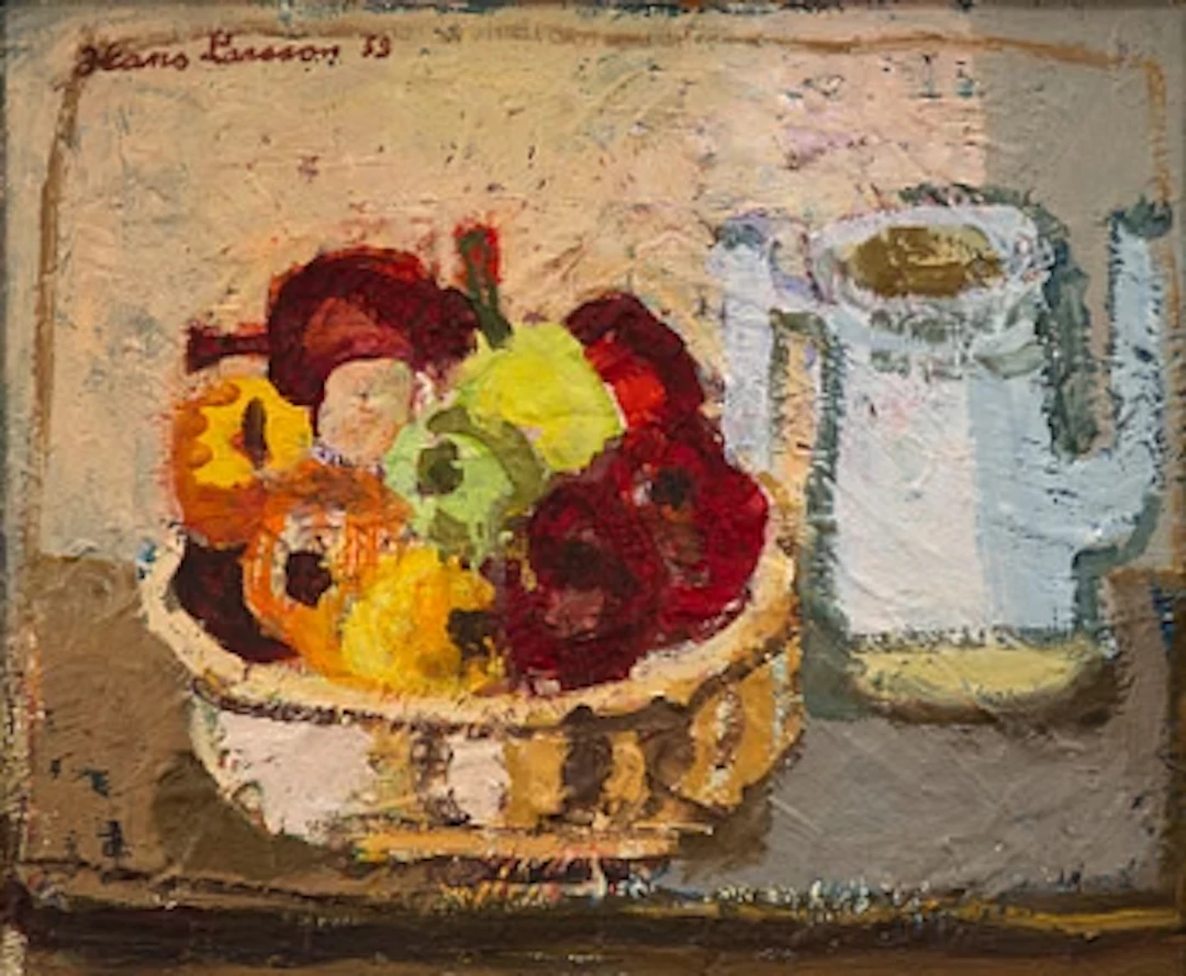 Hans Larsson, Fruit still life.