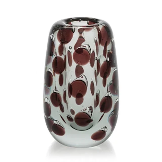 Saara Hopea, Vase, "Panther", signed S. Hopea Nuutajärvi Notsjö -55.