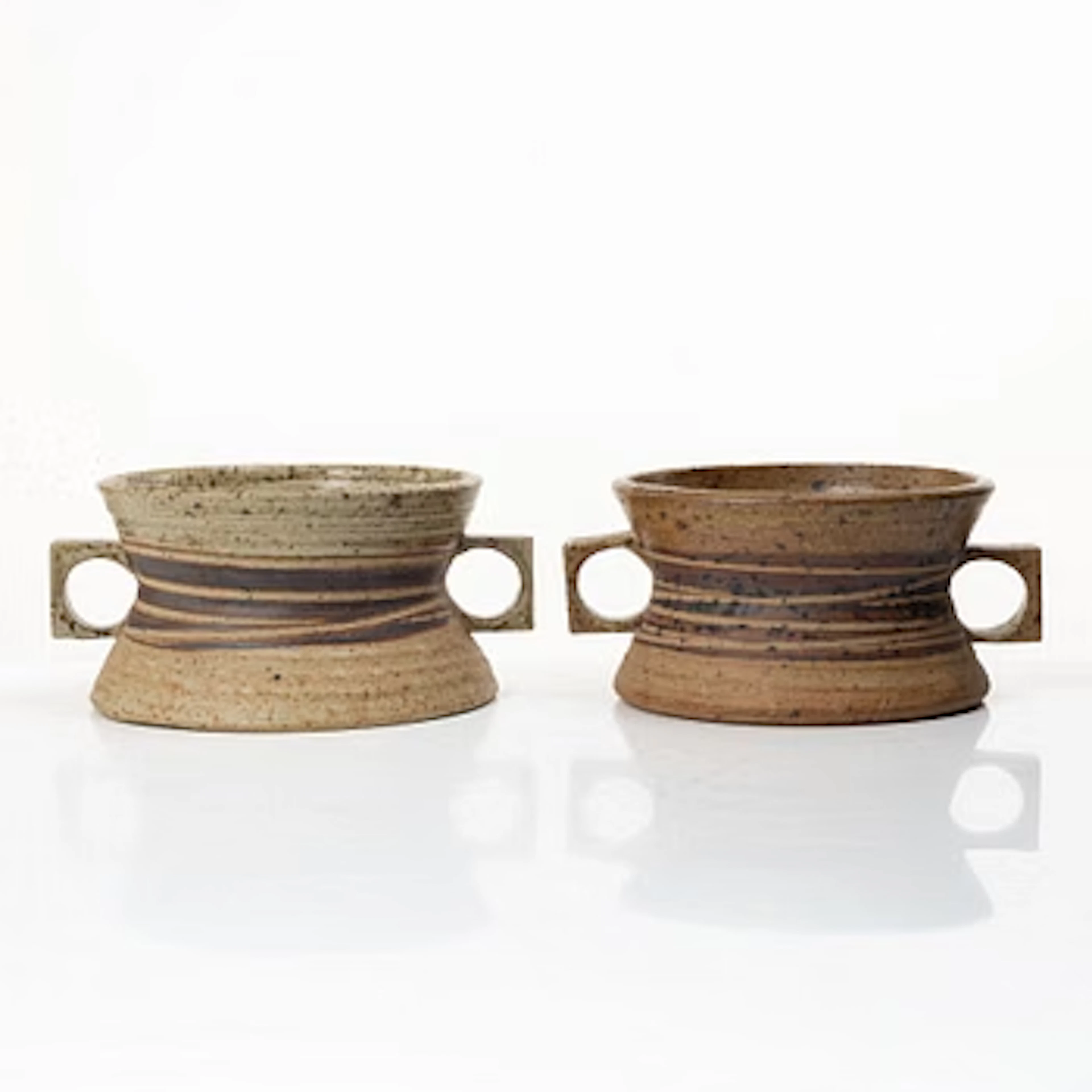 Tue Poulsen, mugs, 2 pcs. Denmark, contemporary.