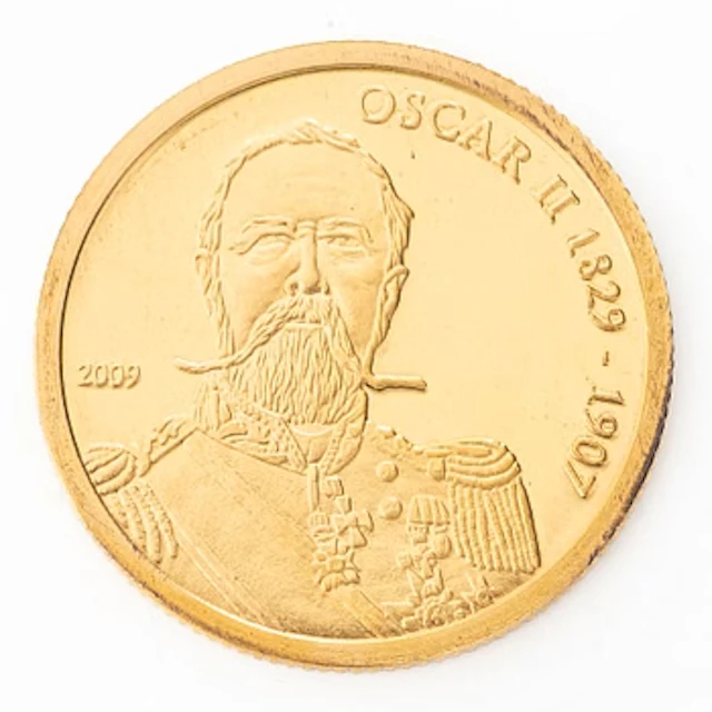 Gold coin, 10 dollars, Cook Islands, 2009.