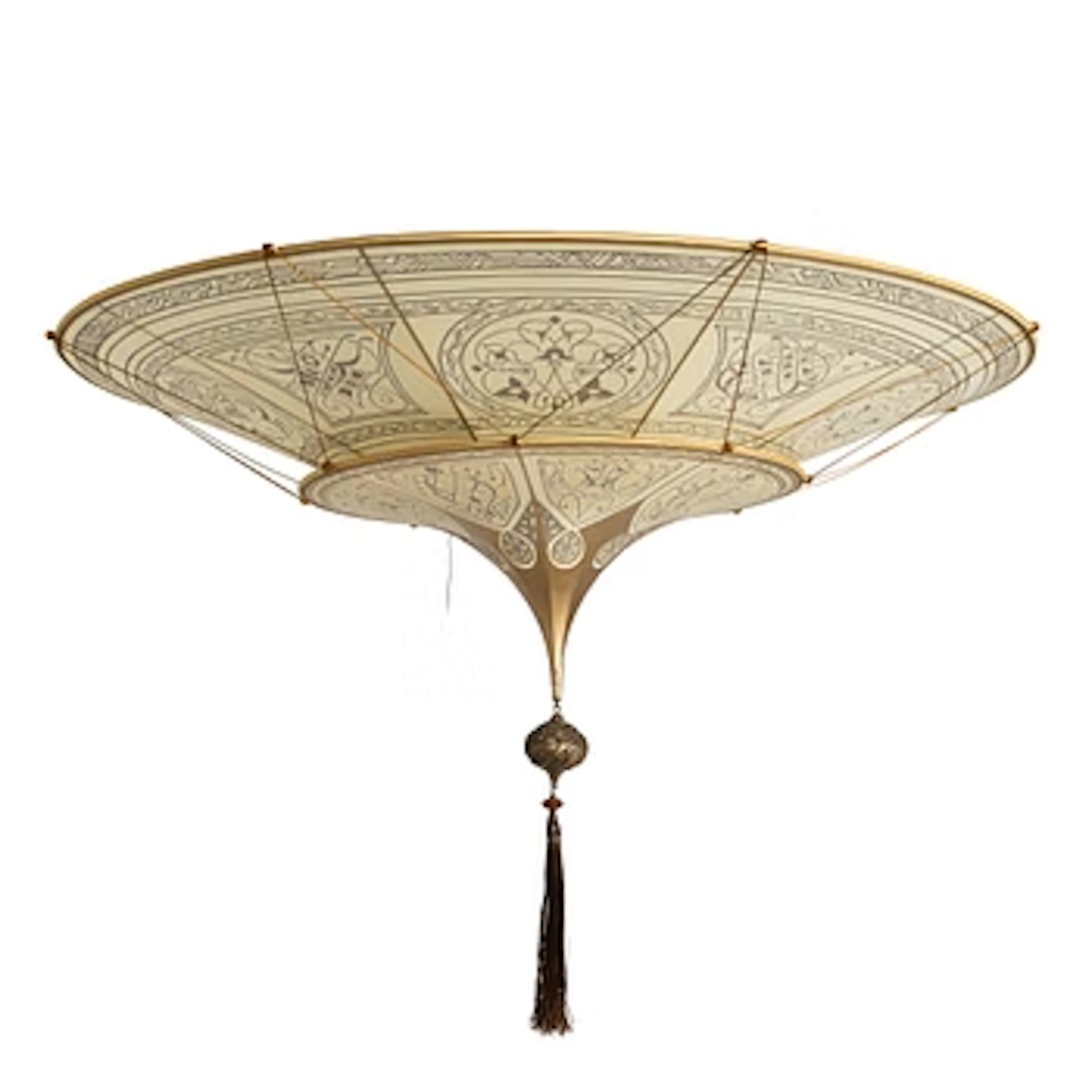 Mariano Fortuny, a pendant lamp, 'Scheherazade', Venetia Studium