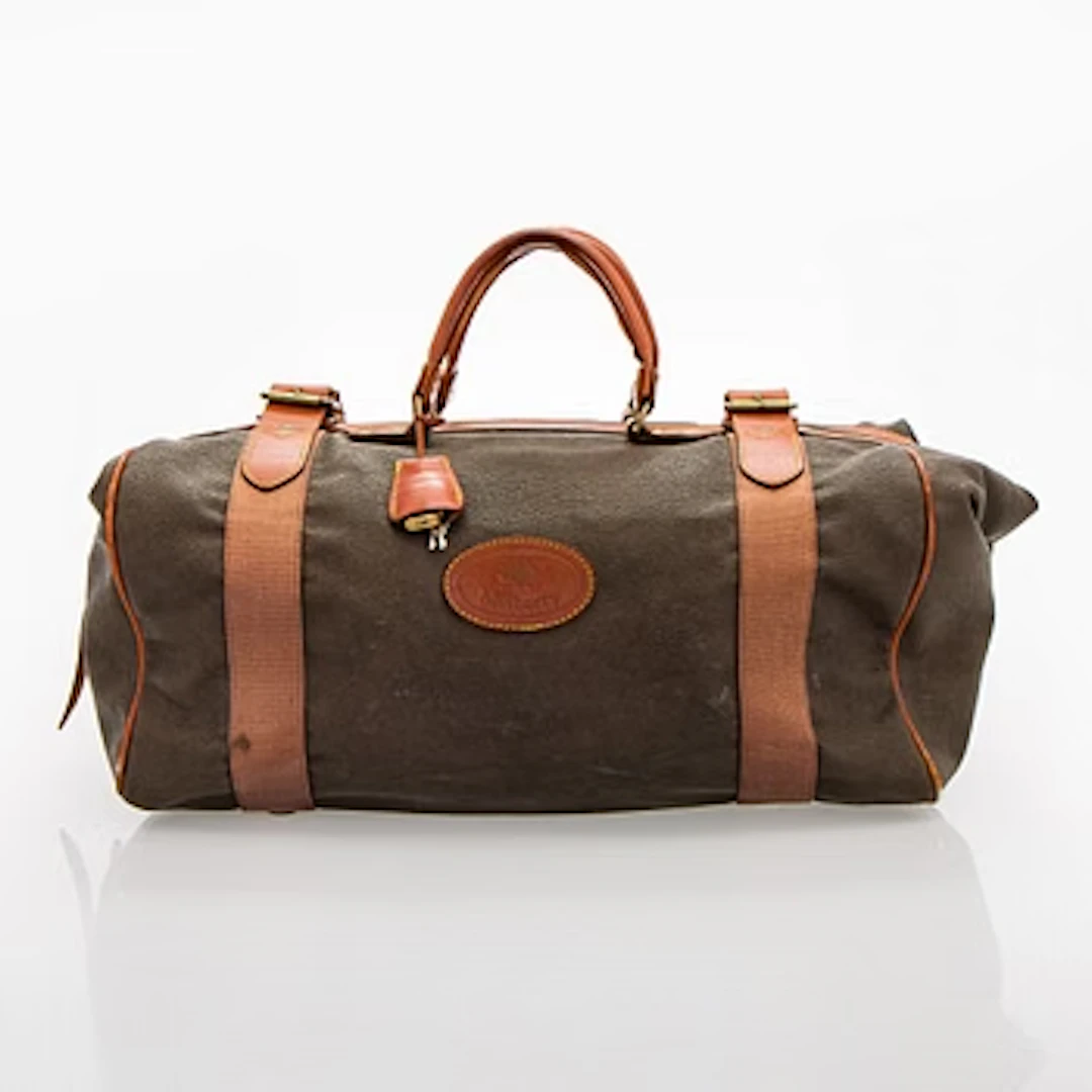 Mulberry, a vintage weekend bag.