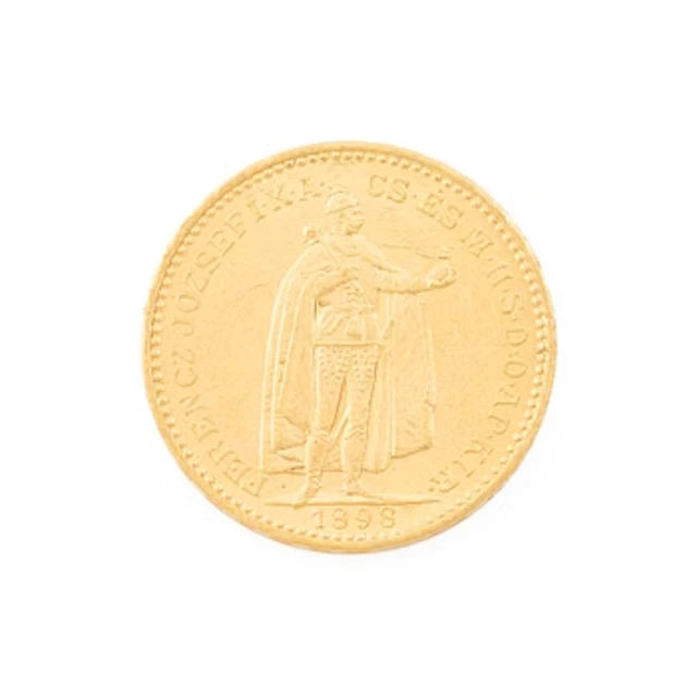 Gold coin, Hungary, 20 Korona, 1898.