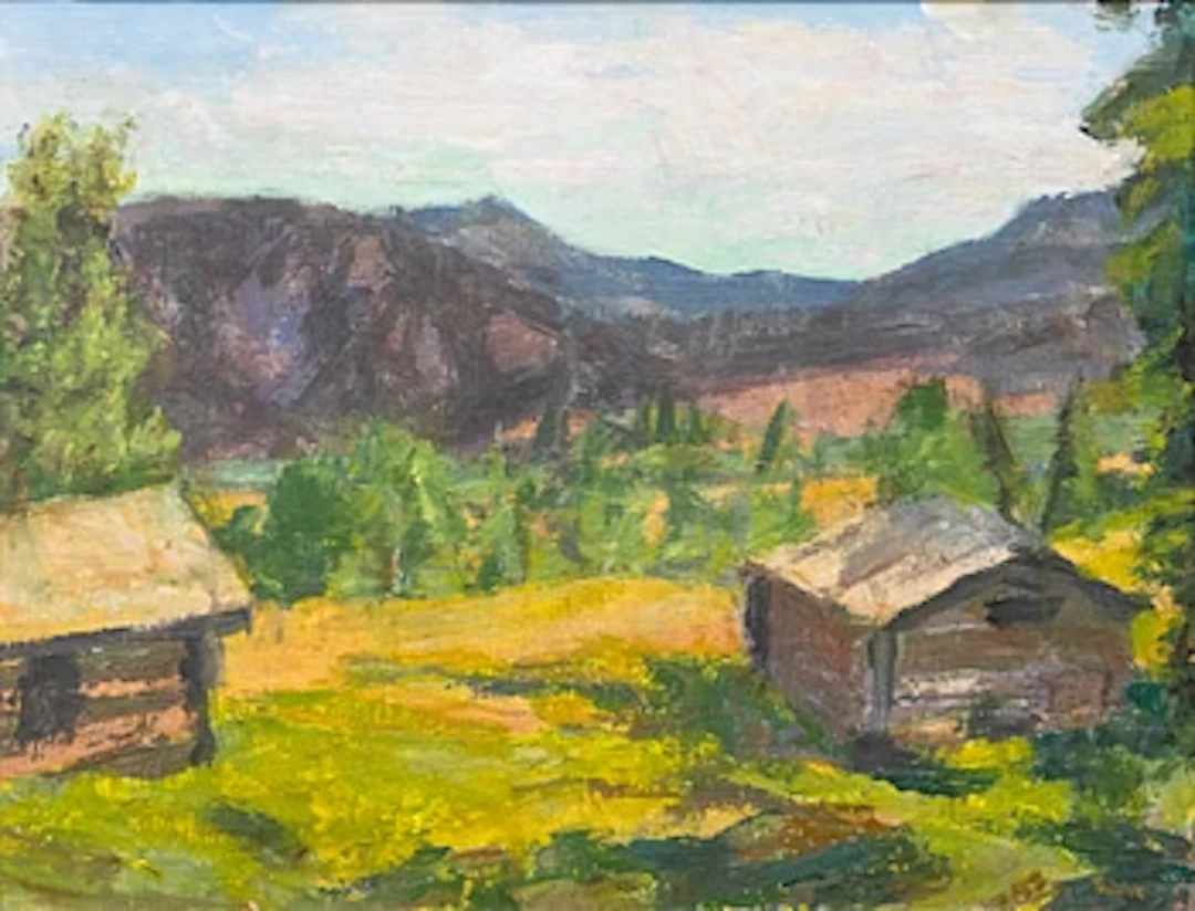 Hermann Talvik, Landscape.