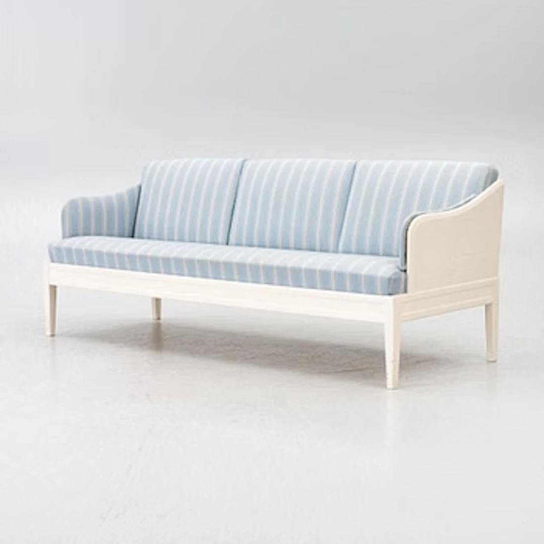 Carl Malmsten, A 'Gustavus' sofa, second half of the 20th century.