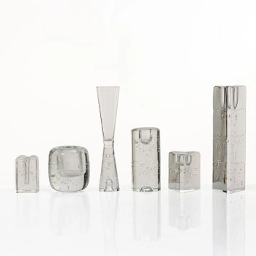 Timo Sarpaneva, A set of five candles and a champagne flute, "Arkipelago"