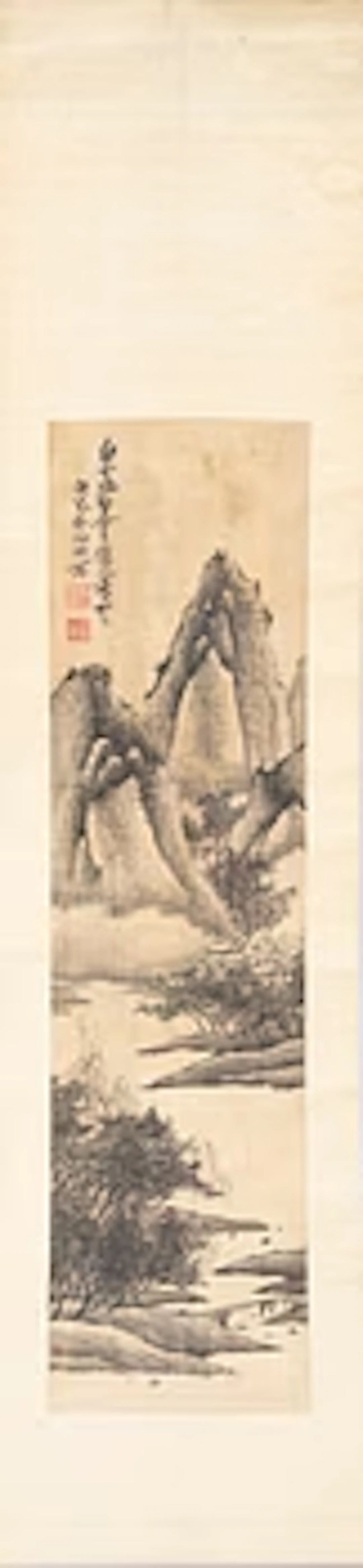 Zhang Ruitu (1570-1641), after. Mountain landscape.