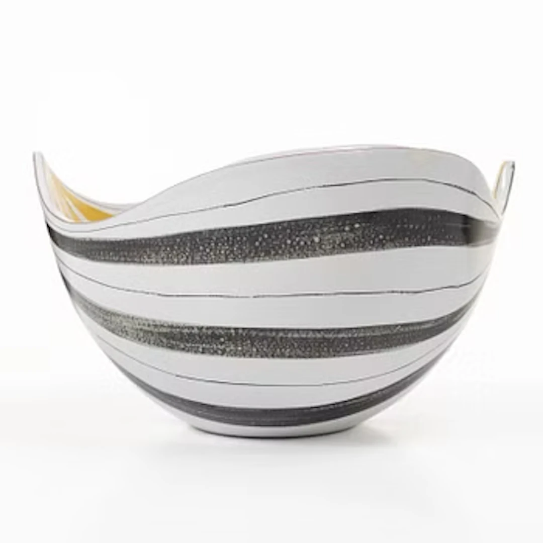 Stig Lindberg, A faience bowl, Gustavsberg Studio.