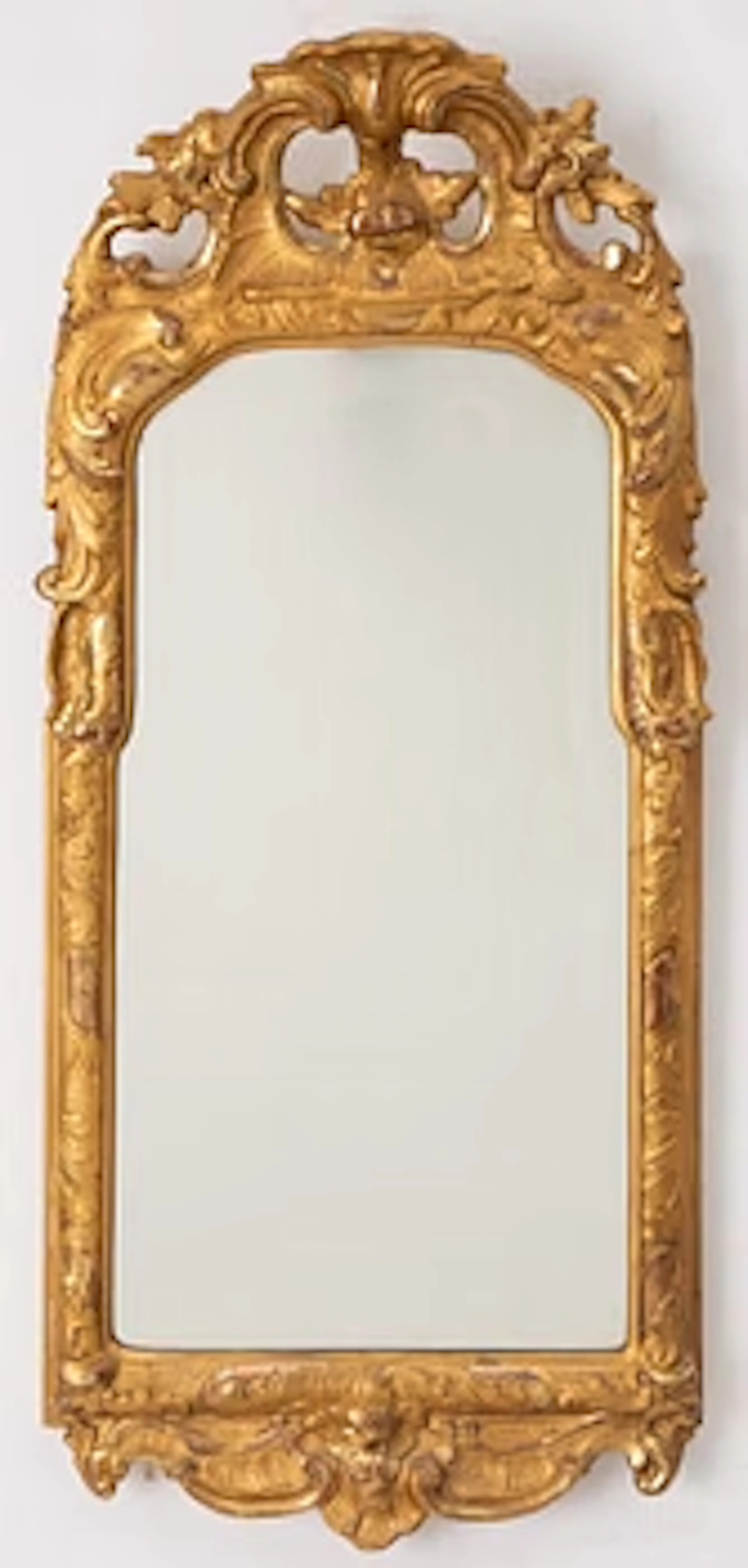 Rococo-style mirror, early 20th century.