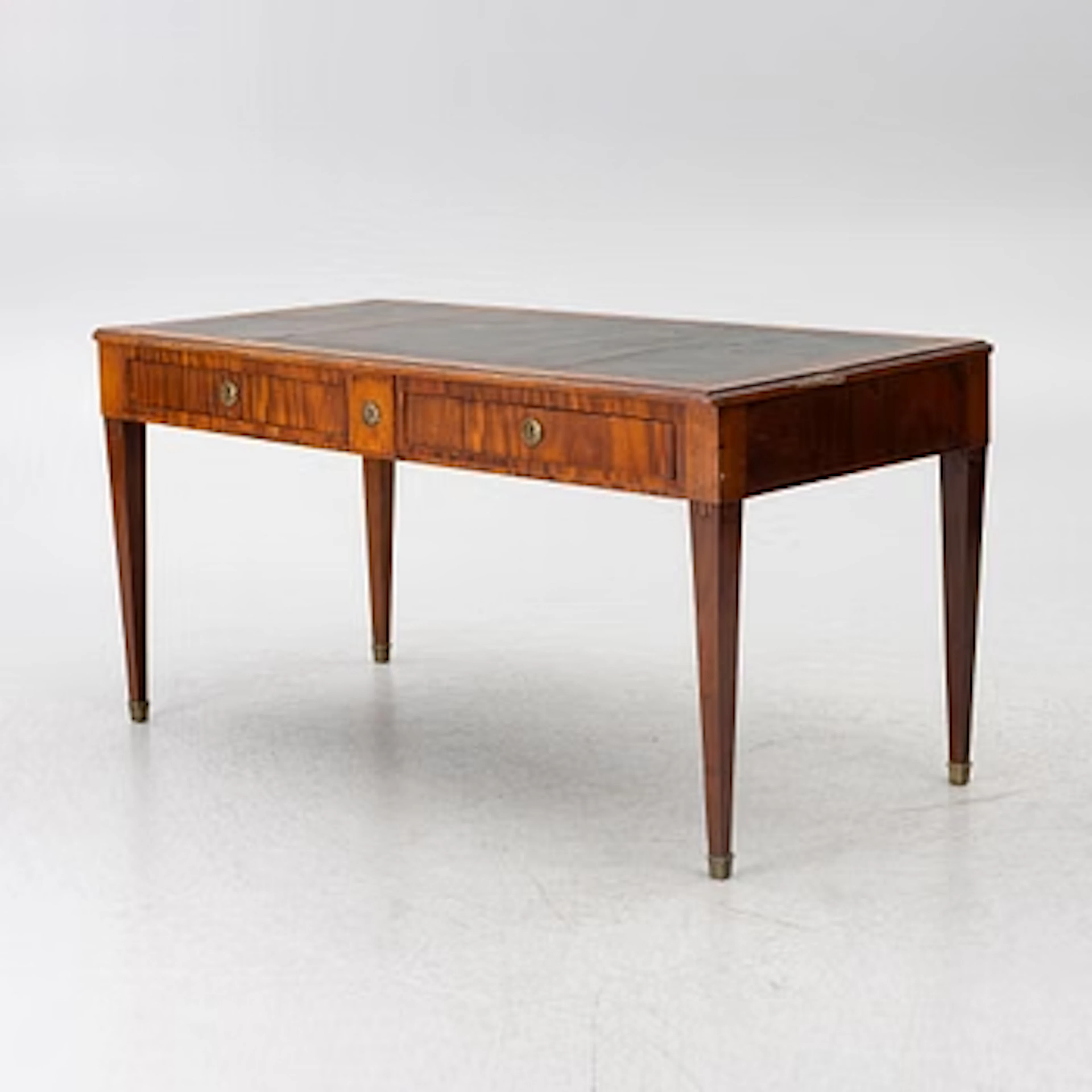 Desk, late Gustavian style, first half of the 19th century.