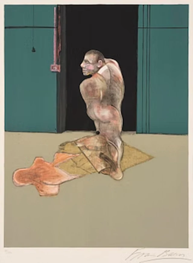Francis Bacon, "Study for Portrait of John Edwards".