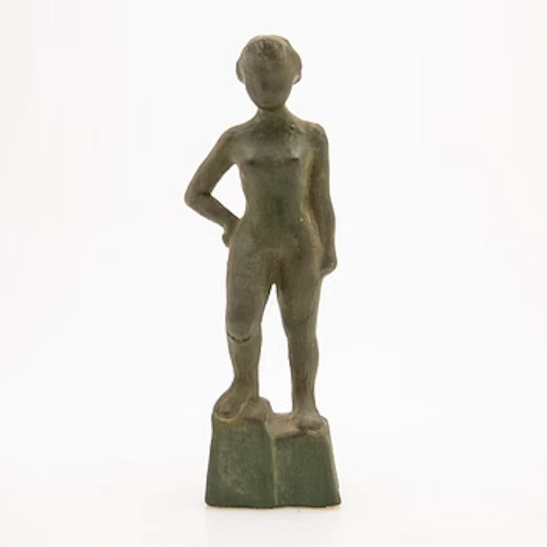 Sigge Berggren, Sculpture, female figure.