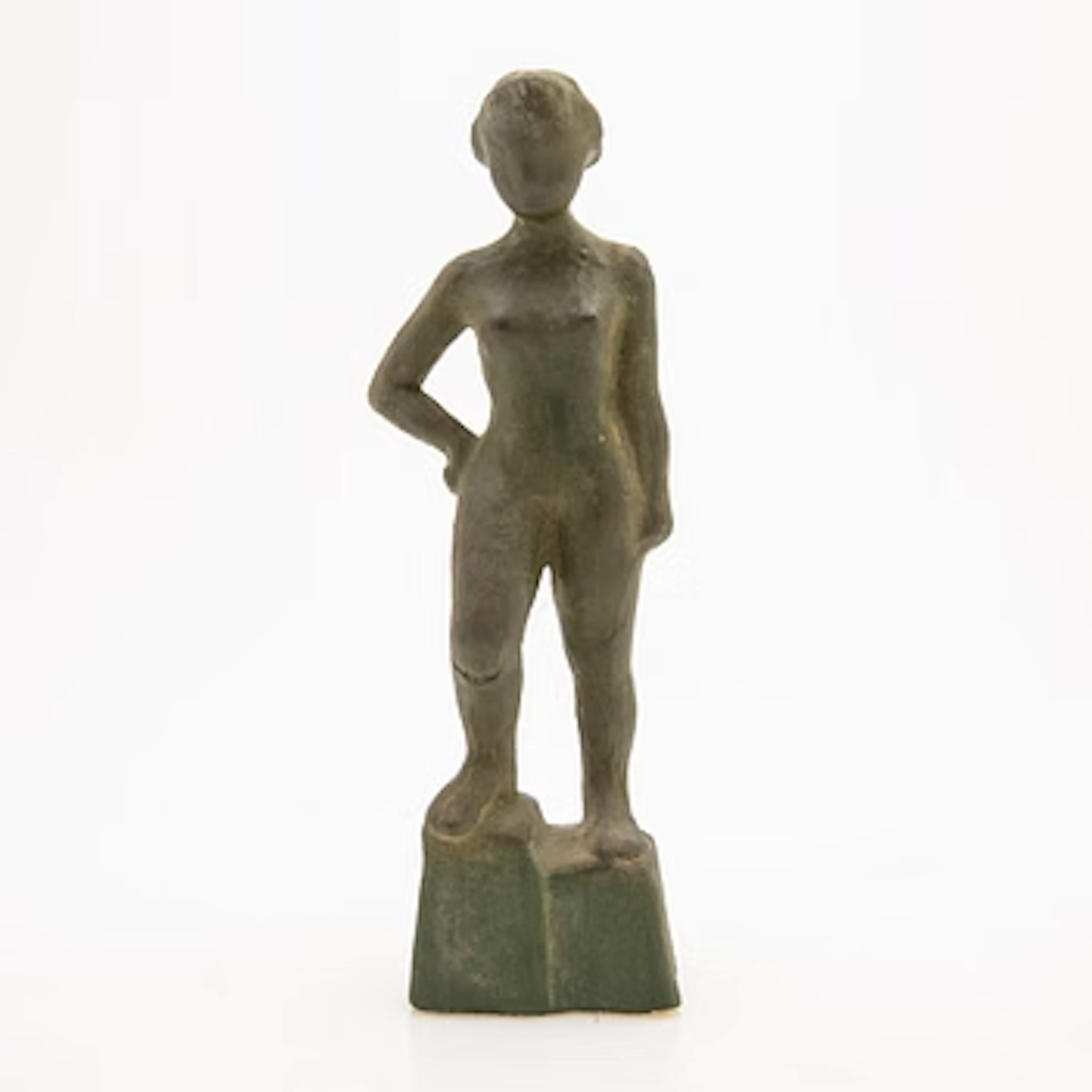 Sigge Berggren, Sculpture, female figure.