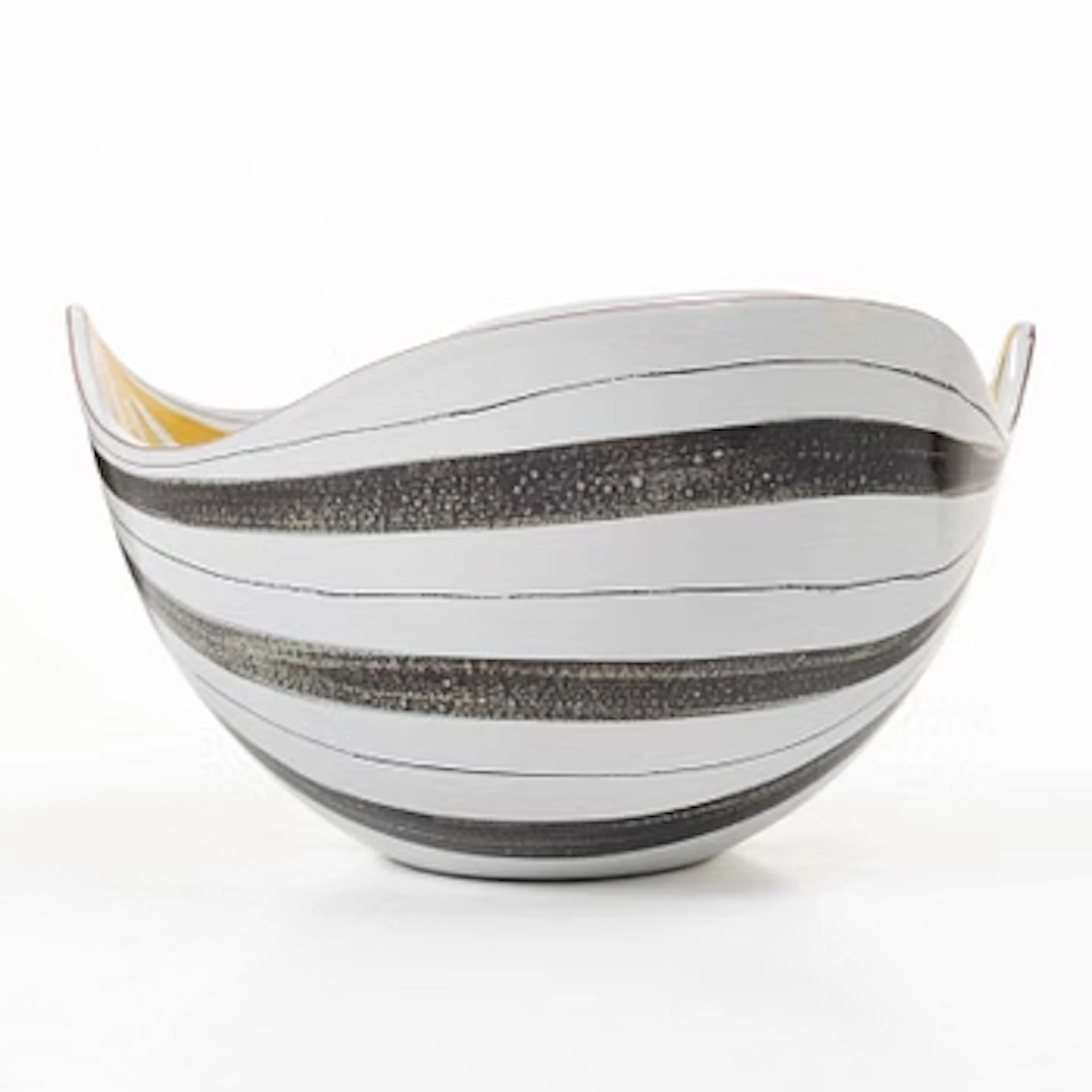 Stig Lindberg, A faience bowl, Gustavsberg Studio.