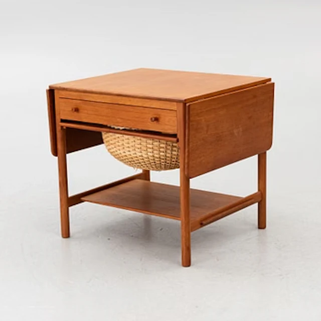 Hans J. Wegner, Sewing table “AT-33”, Andreas Tuck, Denmark.