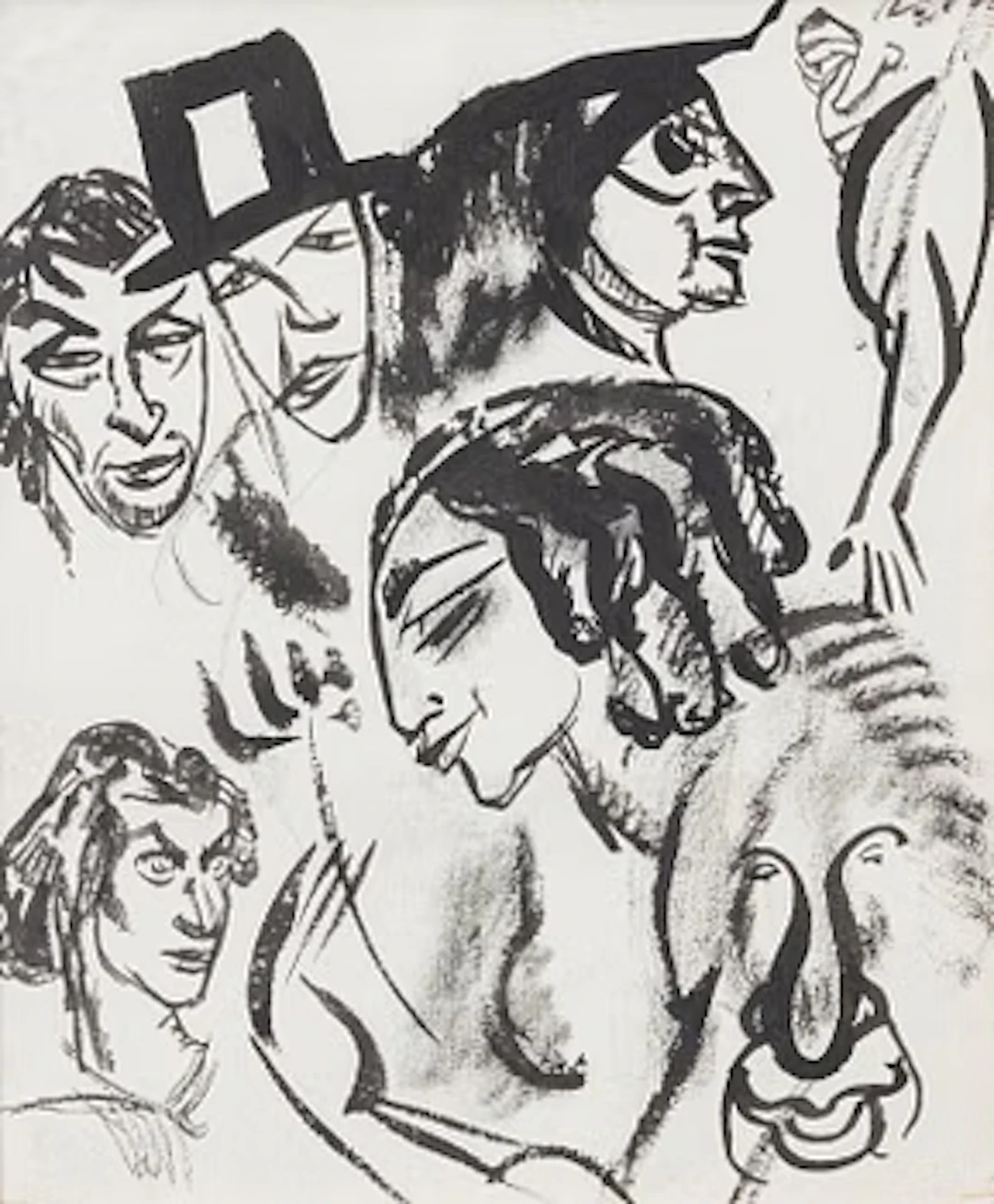 Axel Törneman, Figural composition.