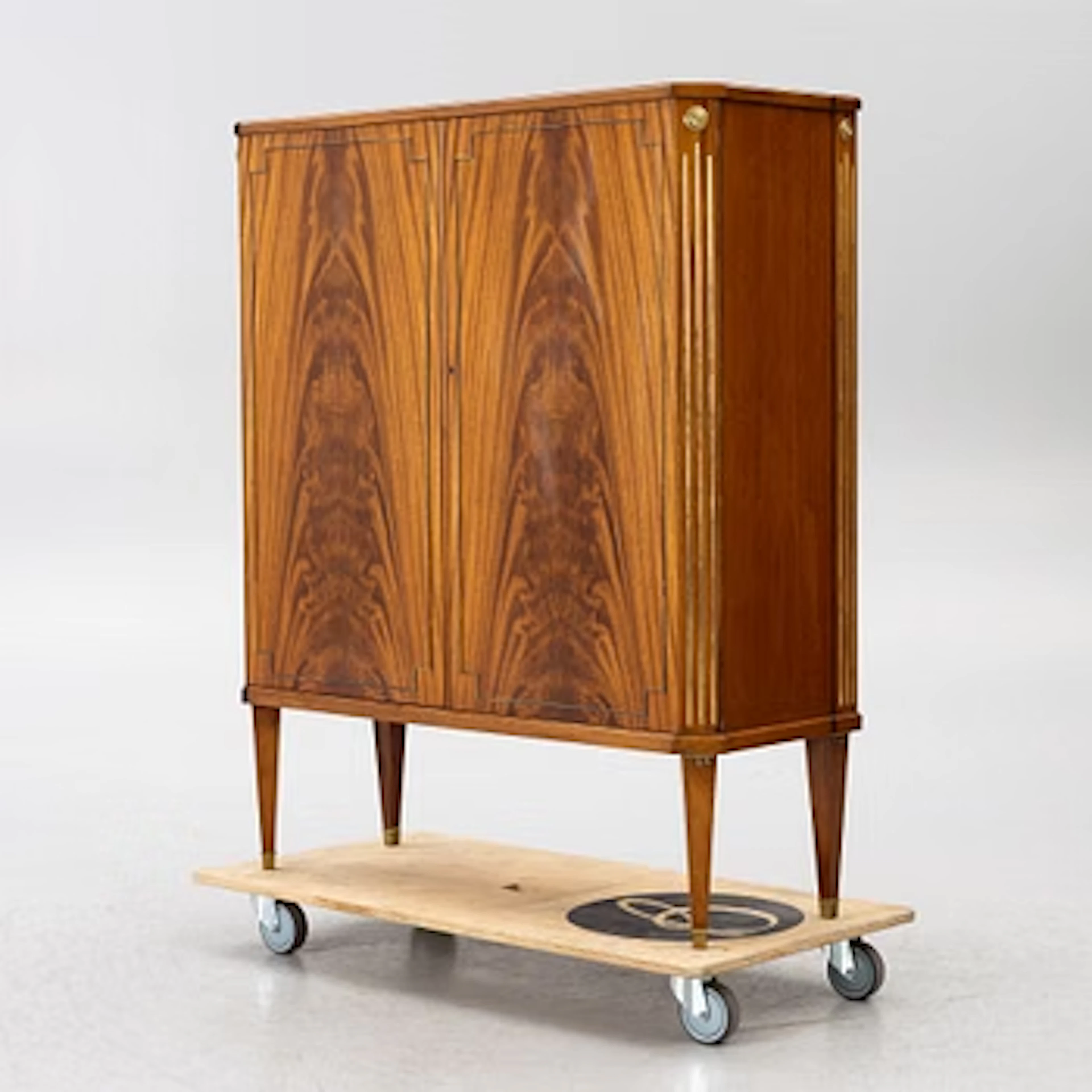 Cabinet, late Gustavian style, mid-20th century.