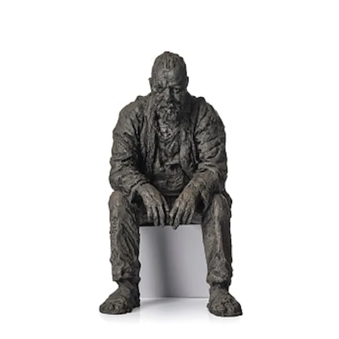 Sean Henry, "Seated man".